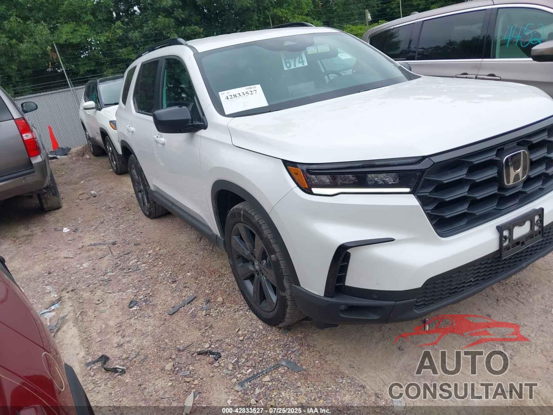 HONDA PILOT 2025 - 5FNYG1H34SB103753