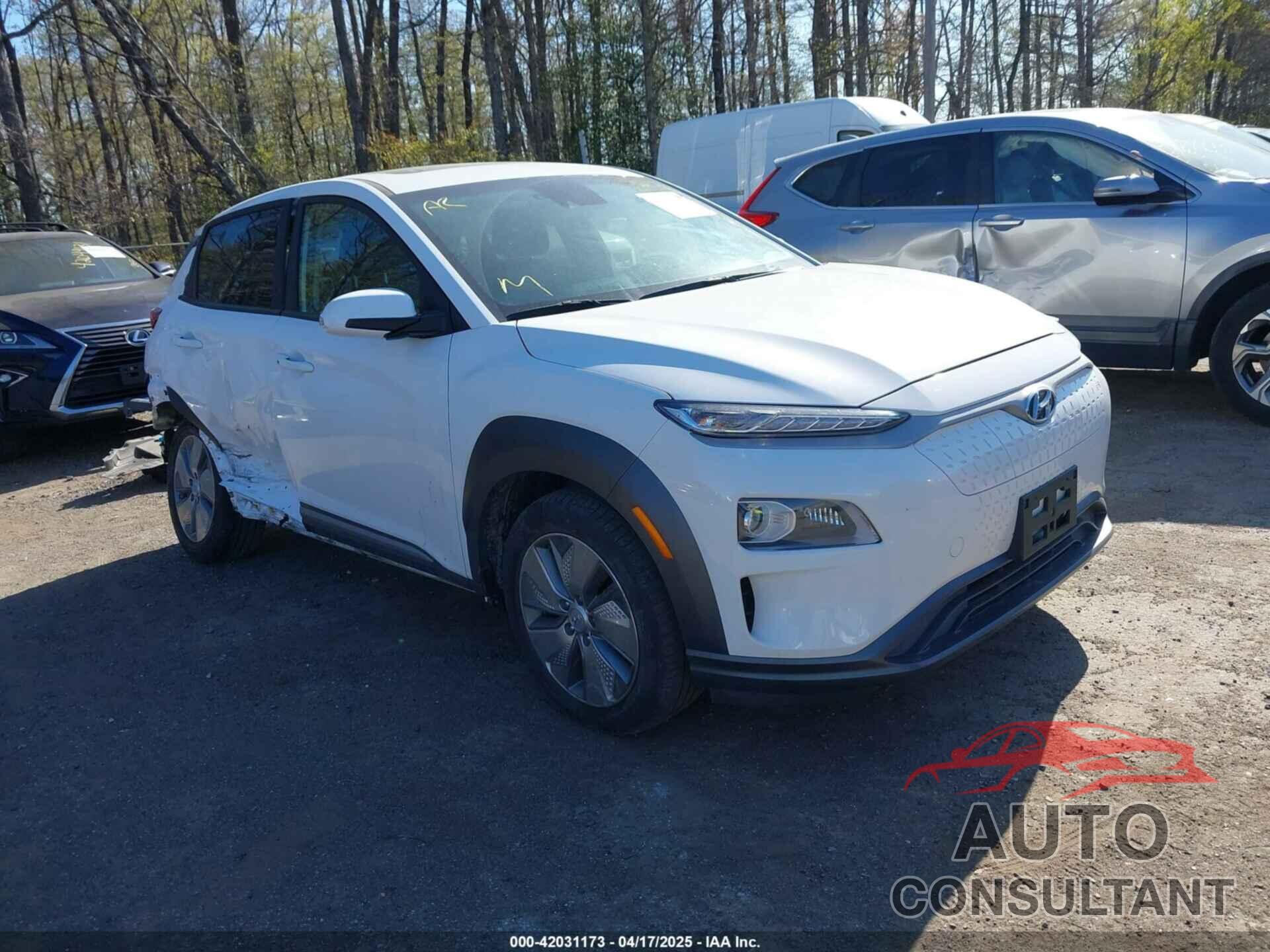 HYUNDAI KONA ELECTRIC 2021 - KM8K33AG2MU134404