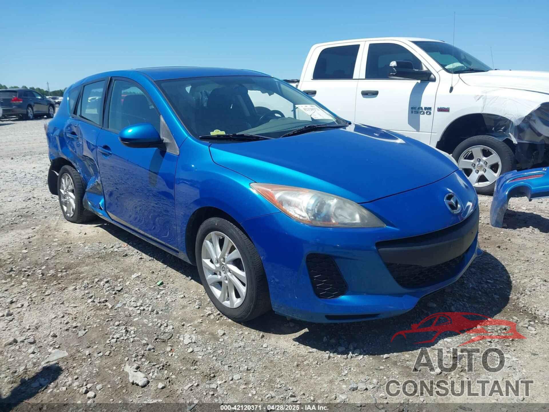 MAZDA MAZDA3 2012 - JM1BL1L81C1679976