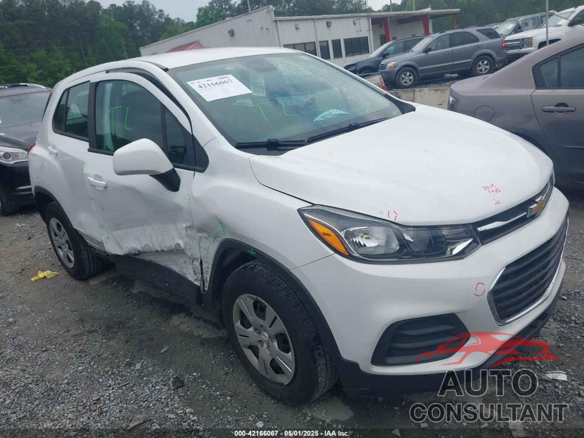 CHEVROLET TRAX 2018 - KL7CJKSBXJB608258