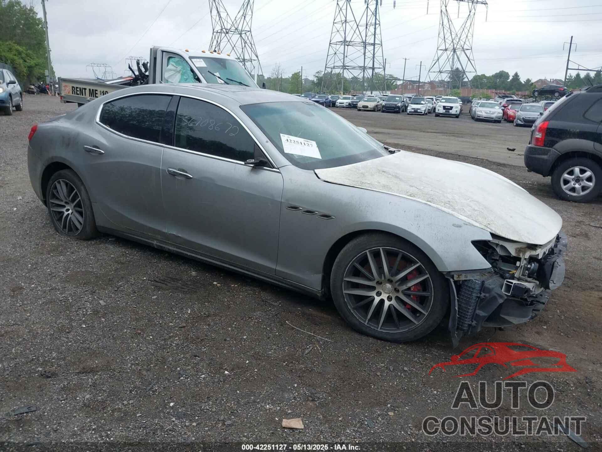 MASERATI GHIBLI 2014 - ZAM57RTA2E1097807