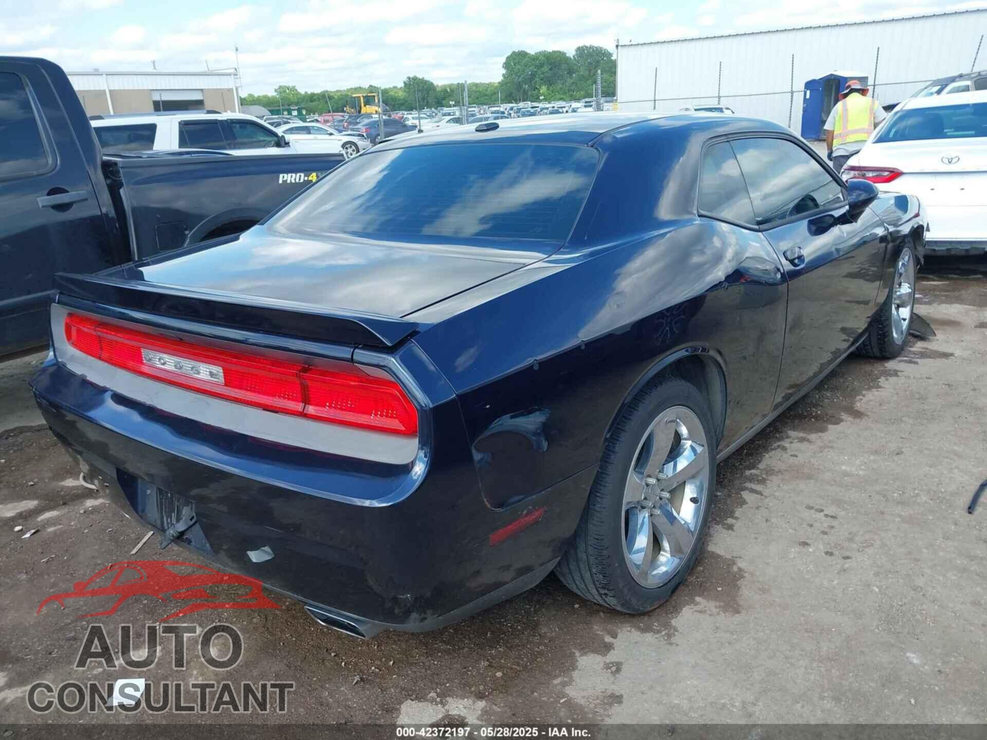 DODGE CHALLENGER 2012 - 2C3CDYAG7CH176835