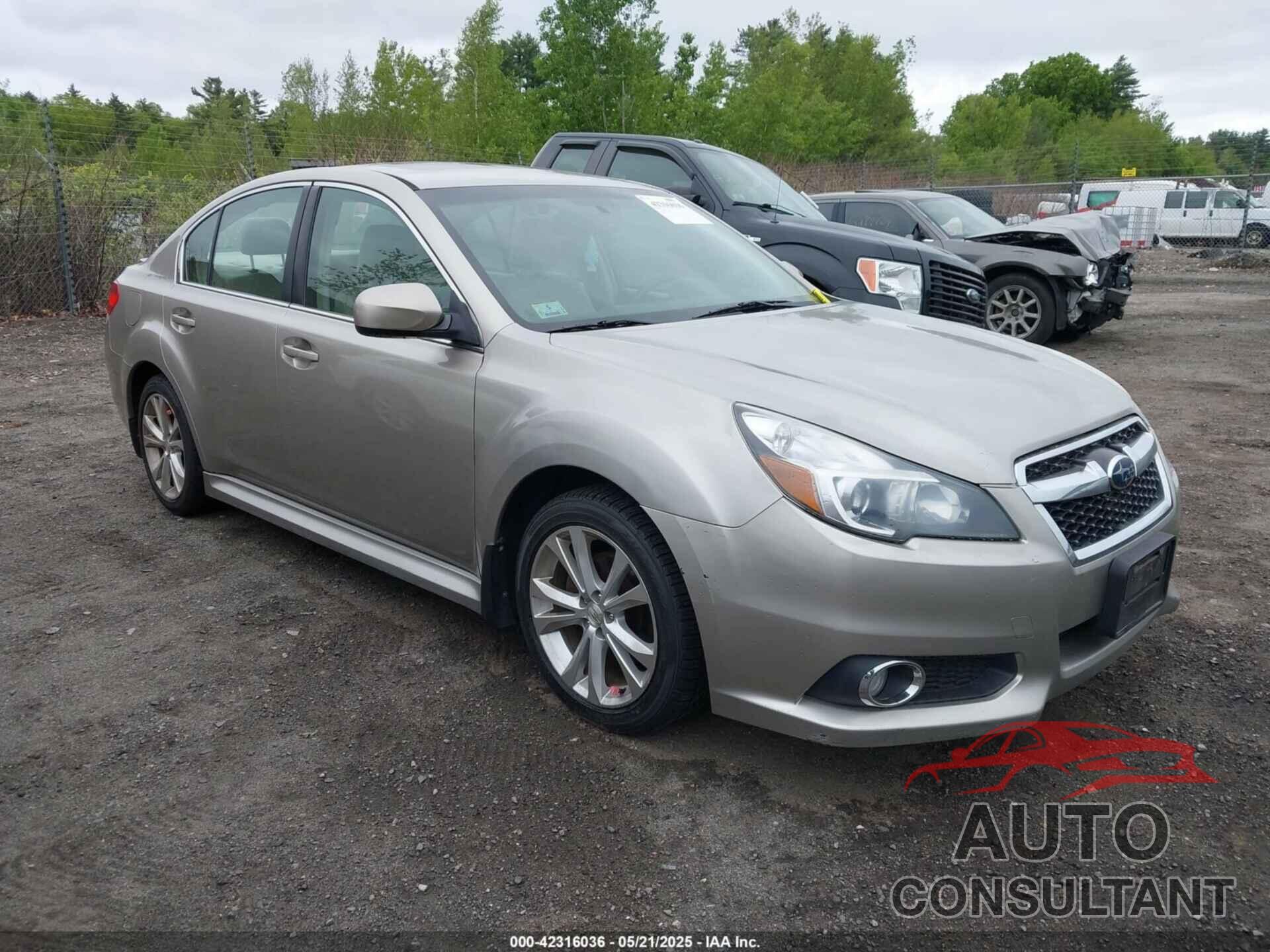 SUBARU LEGACY 2014 - 4S3BMBN65E3015329