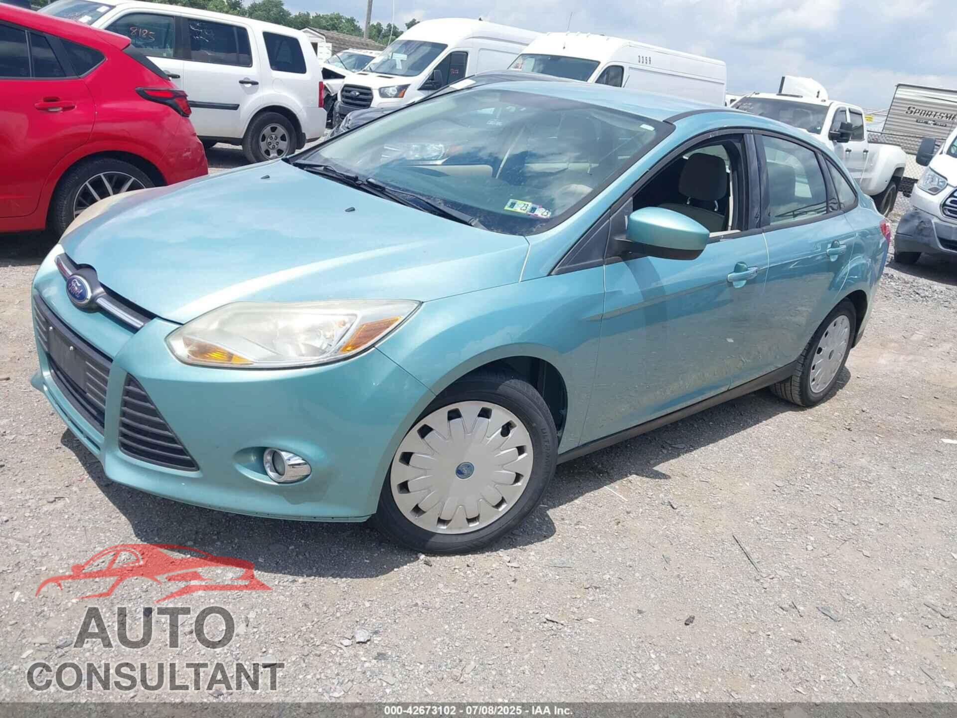 FORD FOCUS 2012 - 1FAHP3F2XCL240934