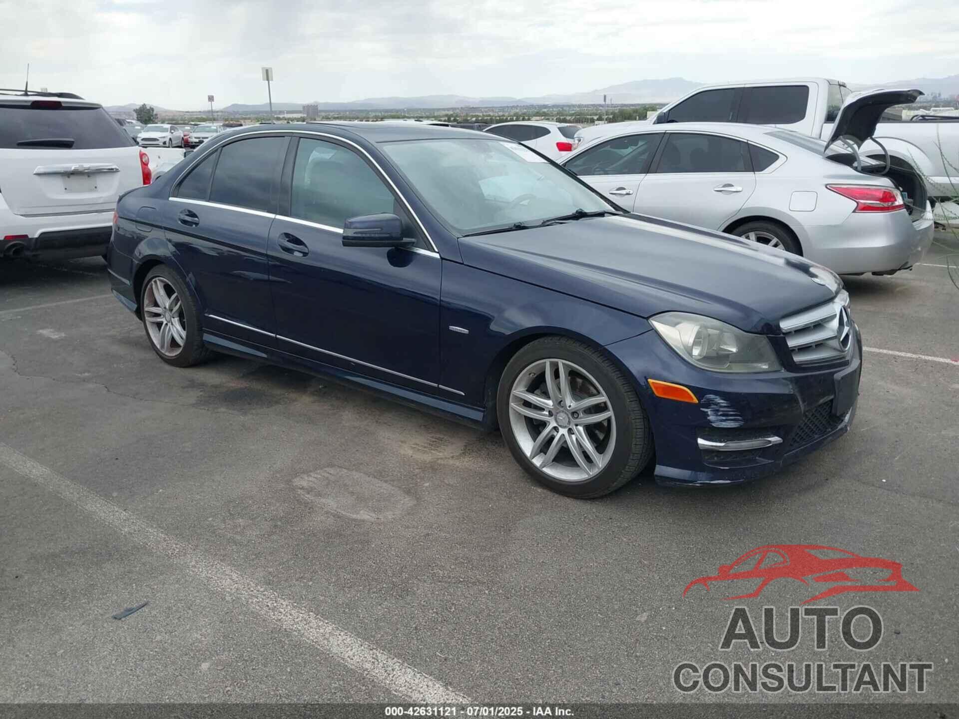 MERCEDES-BENZ C 250 2012 - WDDGF4HB3CR234925