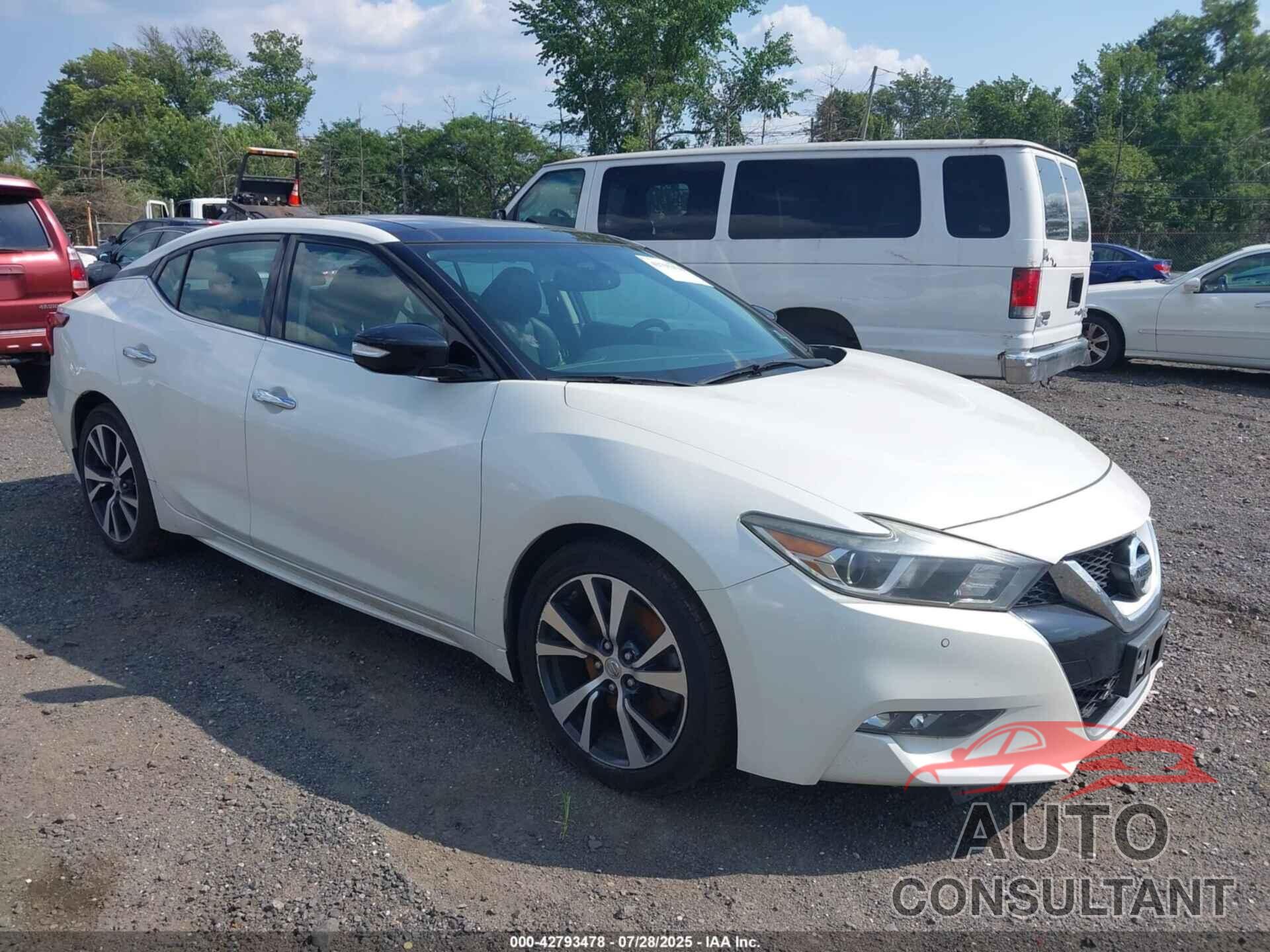 NISSAN MAXIMA 2016 - 1N4AA6AP2GC392848