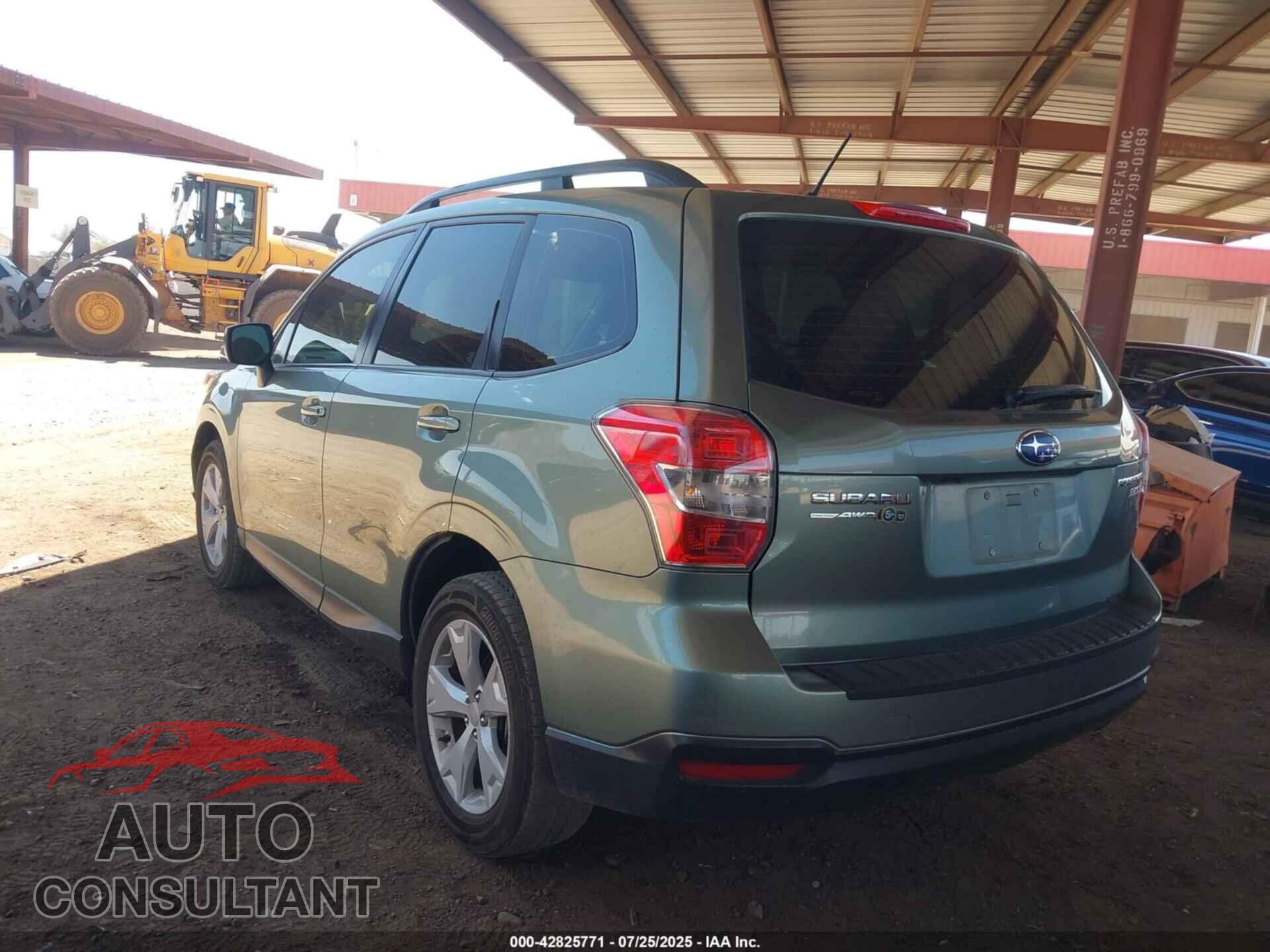 SUBARU FORESTER 2015 - JF2SJABC2FH505648