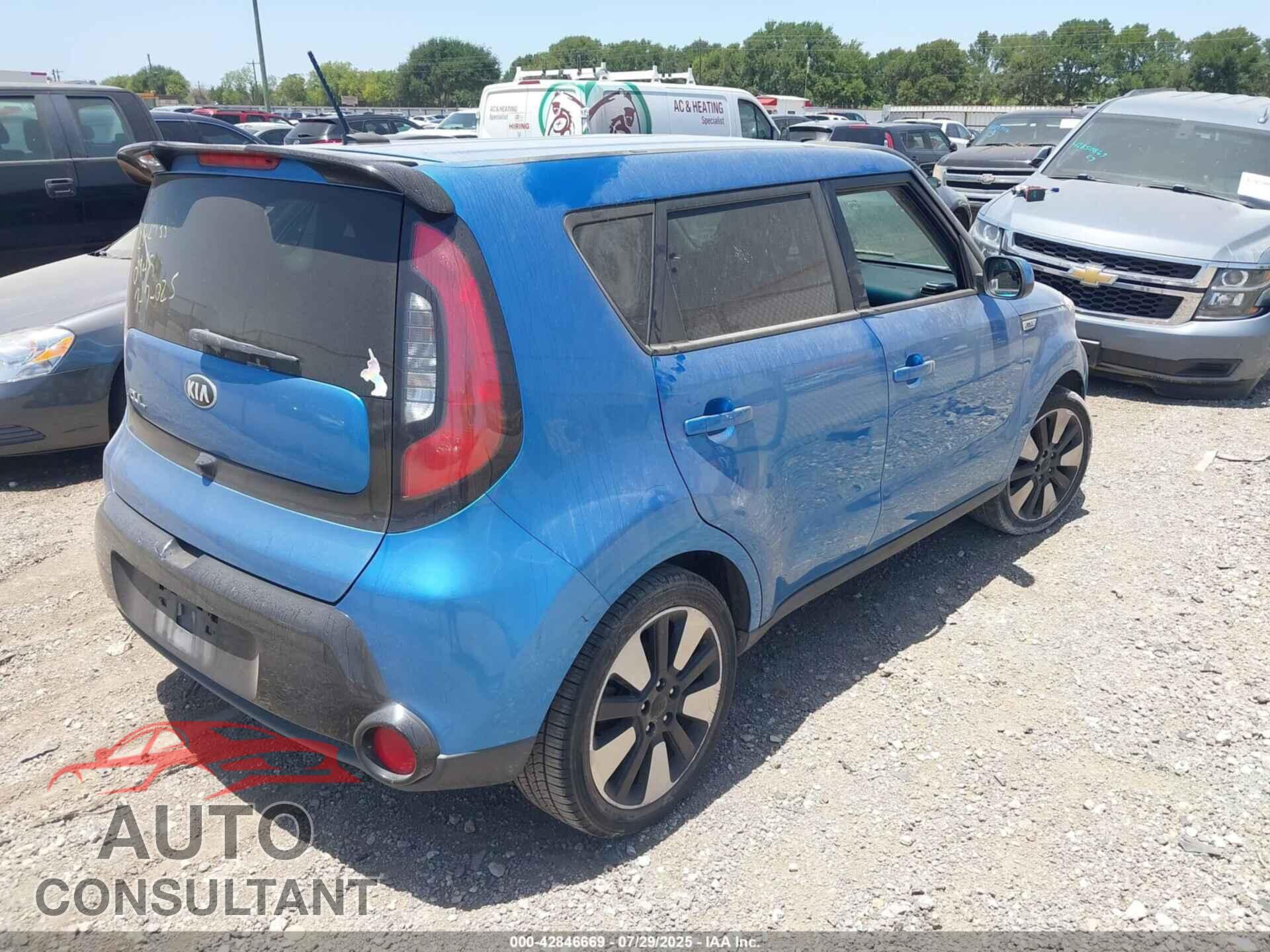 KIA SOUL 2016 - KNDJP3A57G7400943