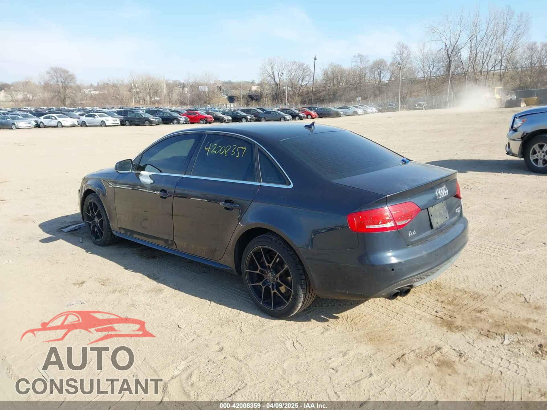 AUDI A4 2012 - WAUFFAFL0CA099852