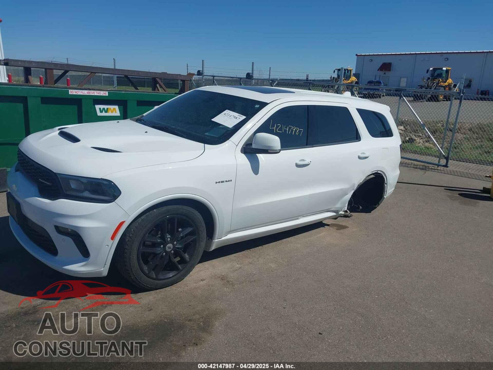 DODGE DURANGO 2021 - 1C4SDJCT5MC520580