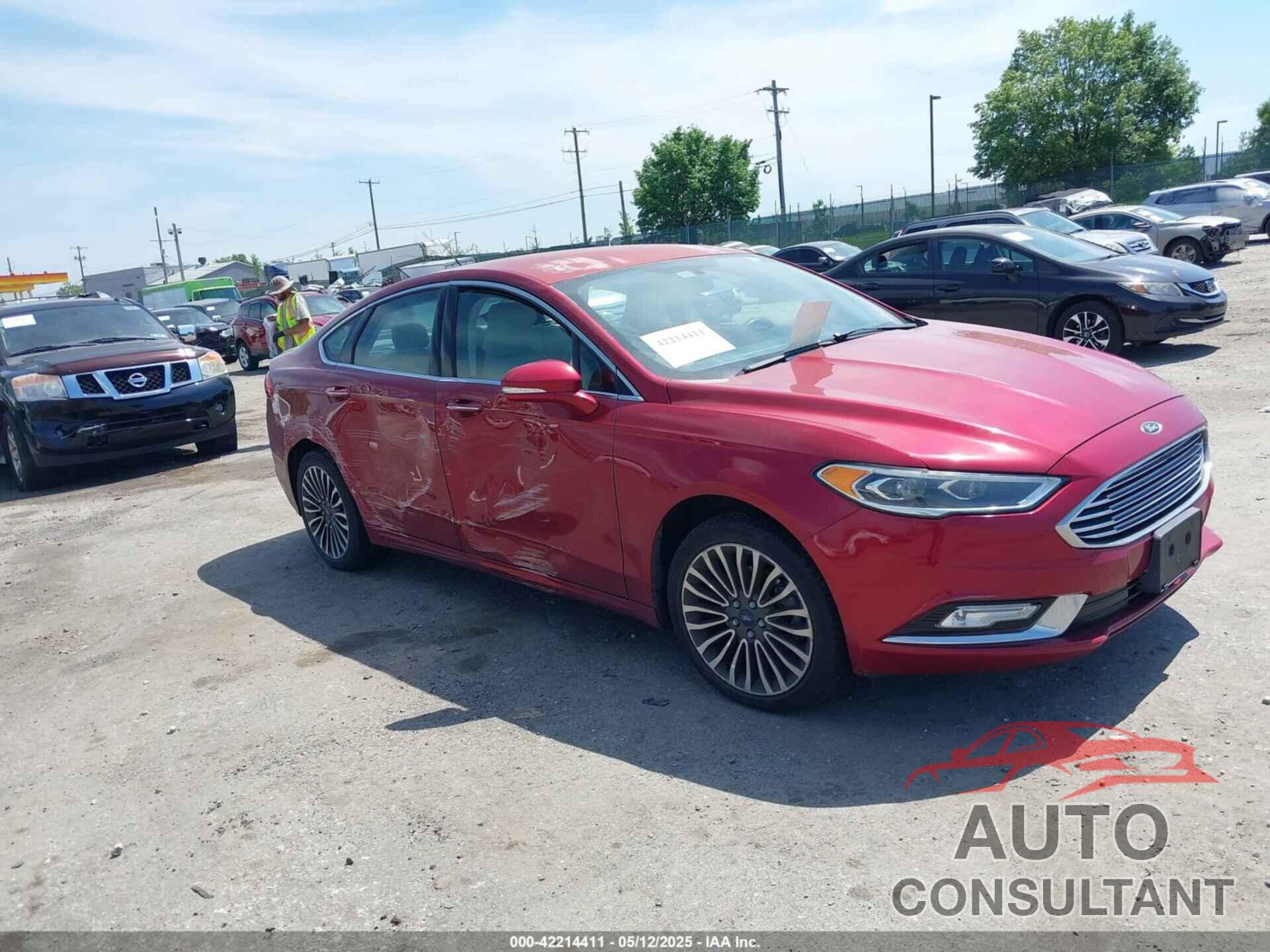 FORD FUSION 2017 - 3FA6P0K93HR123956