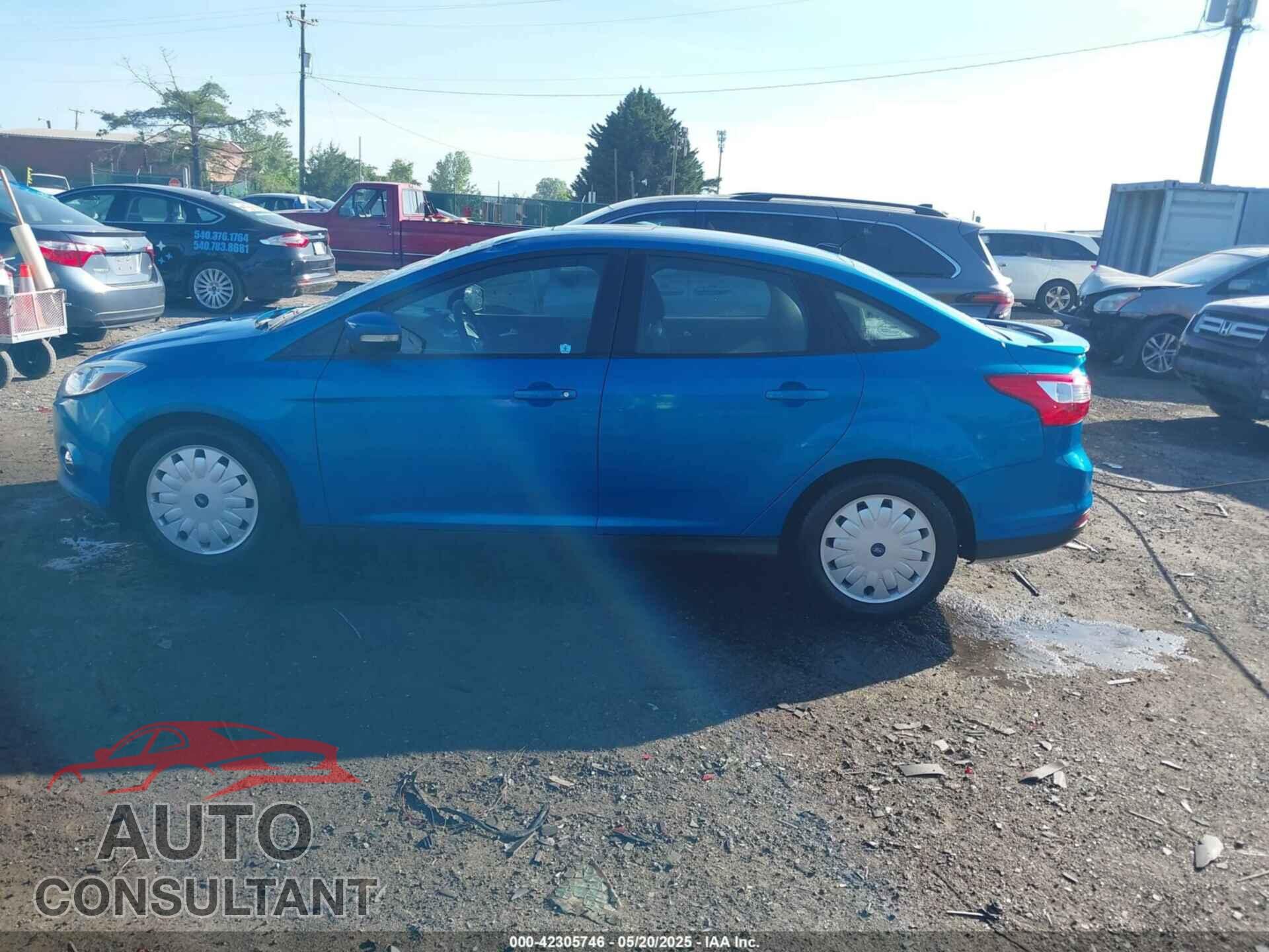 FORD FOCUS 2012 - 1FAHP3F2XCL327992