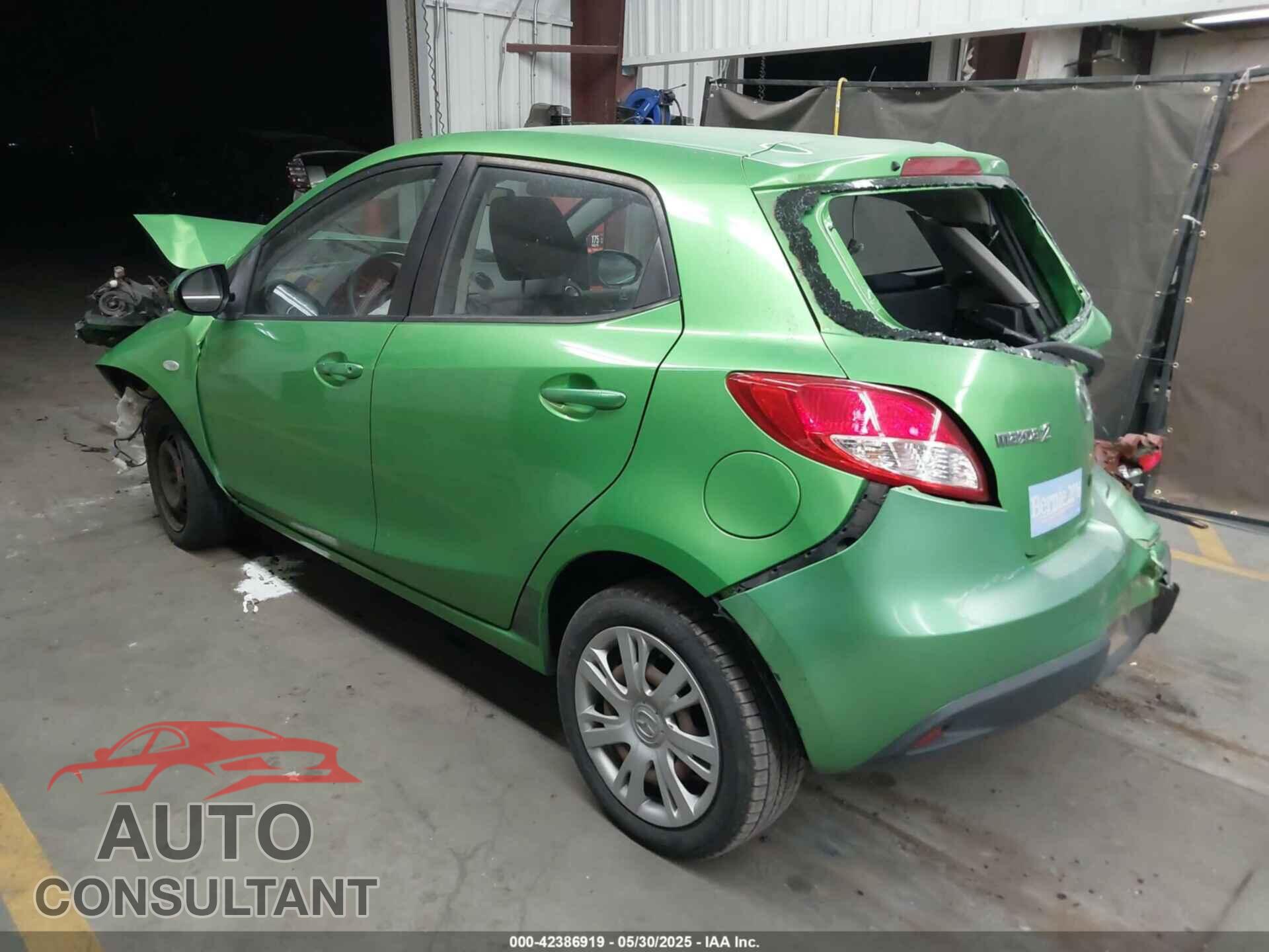 MAZDA MAZDA2 2012 - JM1DE1KY1C0145306