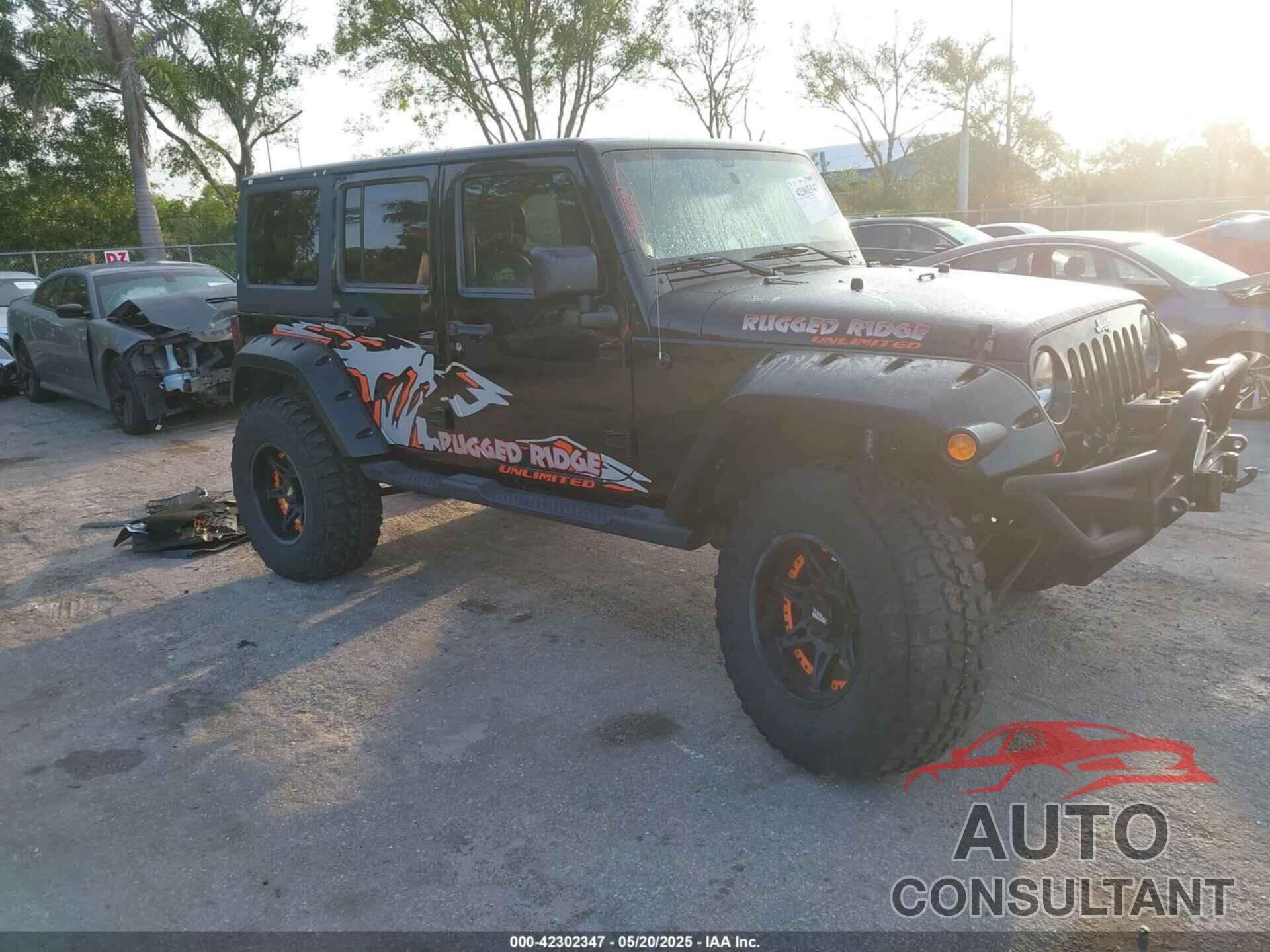 JEEP WRANGLER UNLIMITED 2013 - 1C4BJWDG2DL590755