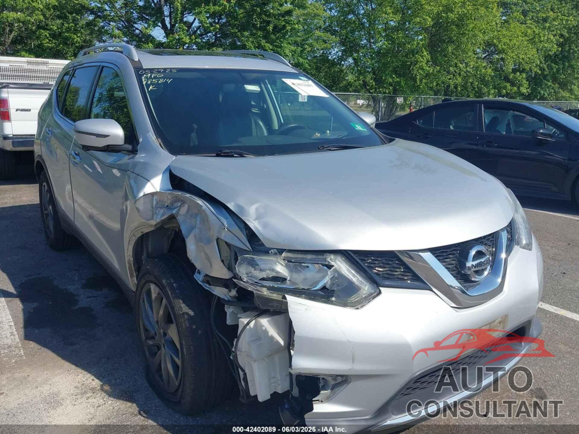 NISSAN ROGUE 2016 - 5N1AT2MV3GC885814