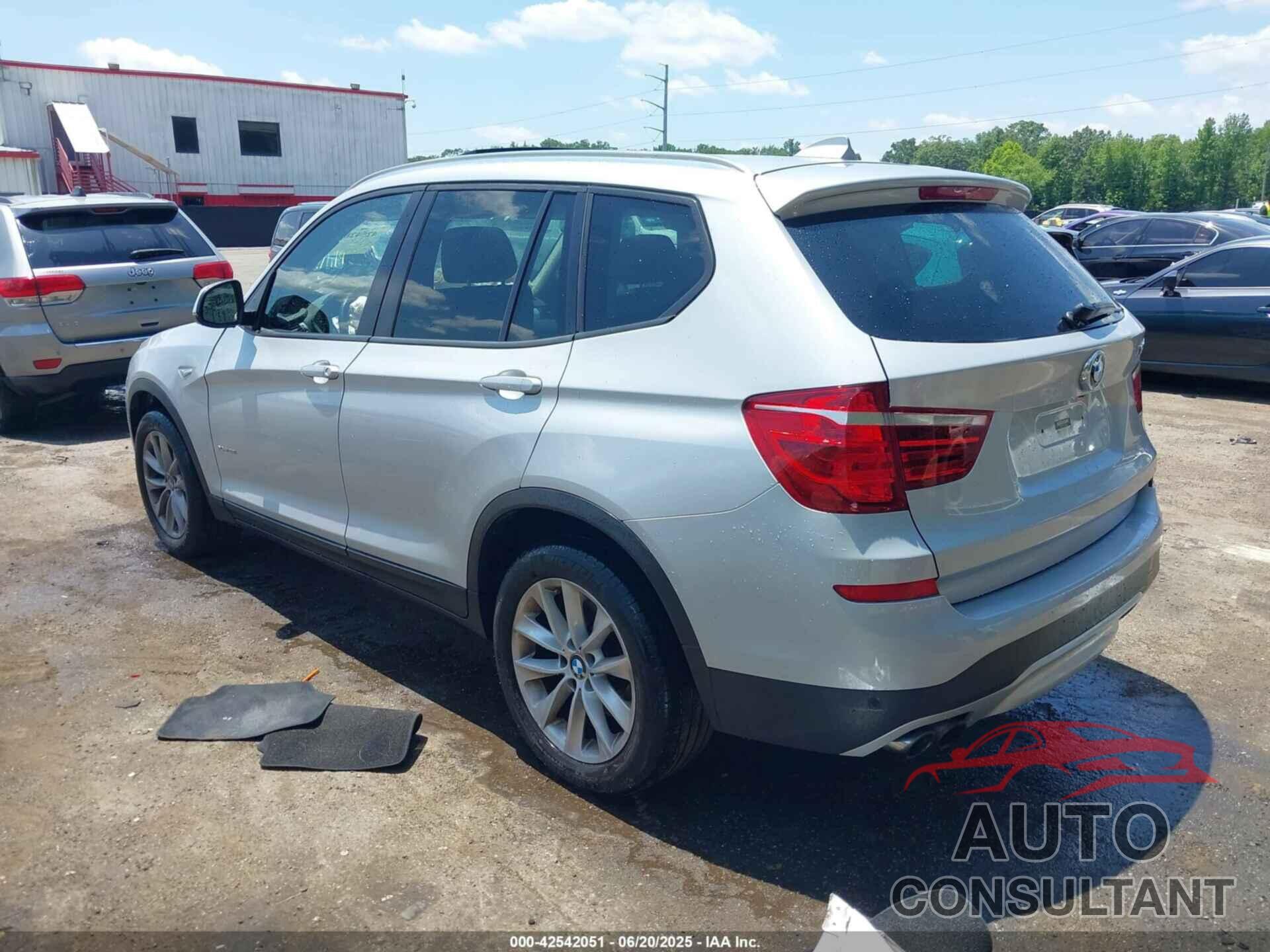 BMW X3 2015 - 5UXWX9C57F0D54934