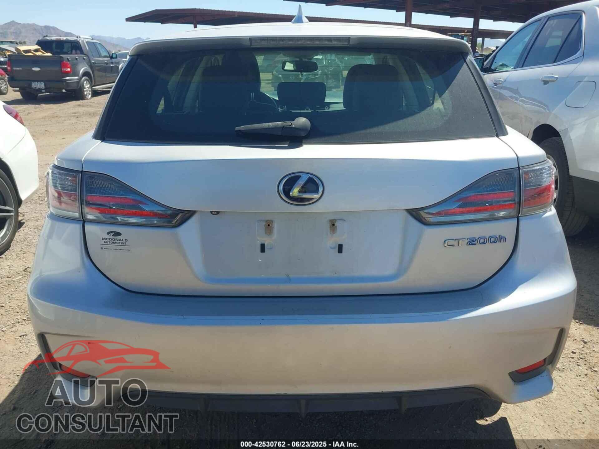 LEXUS CT 200H 2014 - JTHKD5BH4E2197486