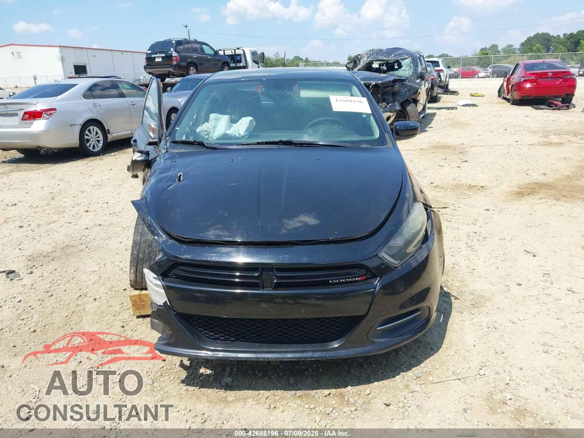 DODGE DART 2015 - 1C3CDFBB4FD352314