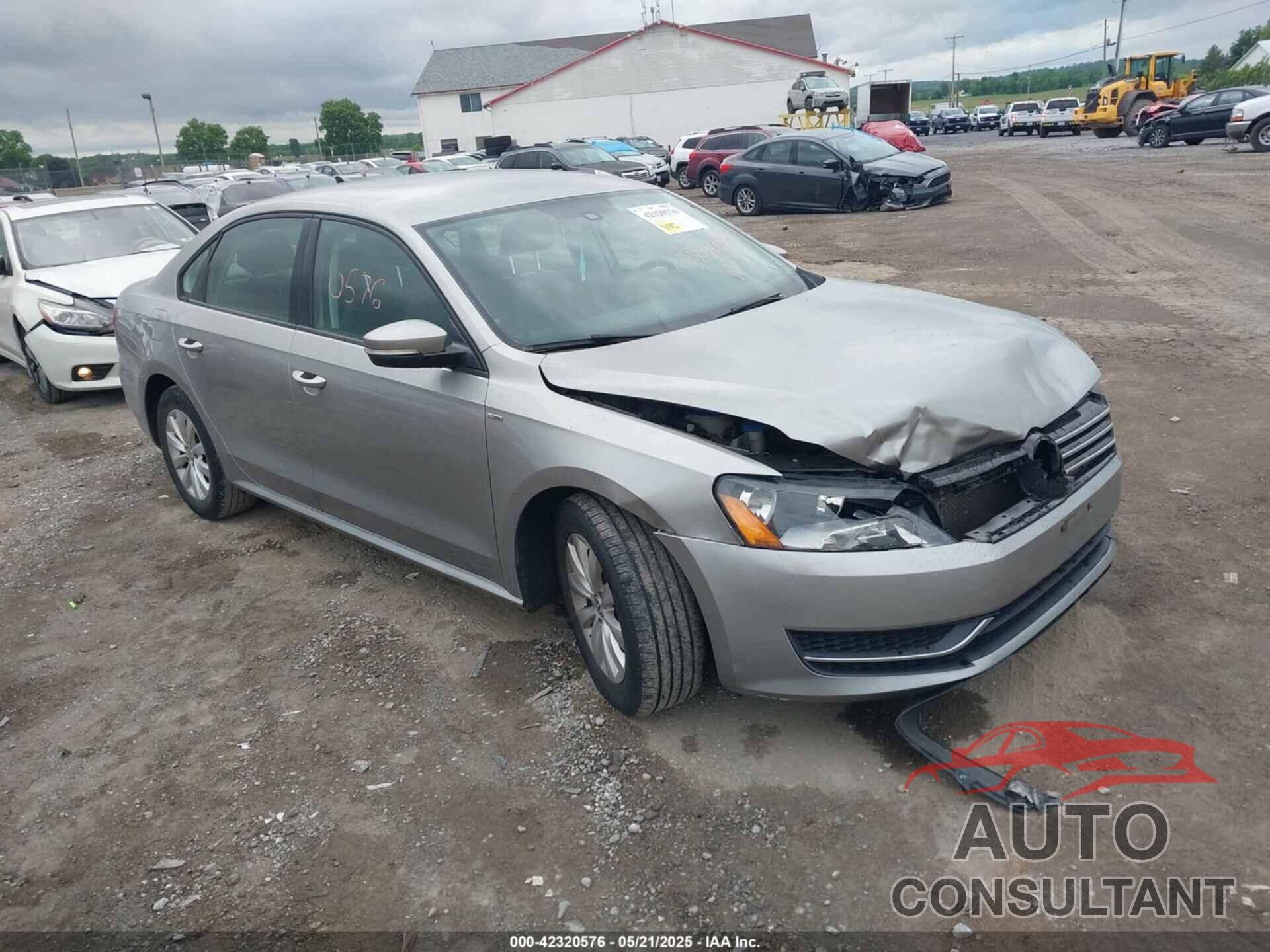 VOLKSWAGEN PASSAT 2014 - 1VWAP7A38EC019075