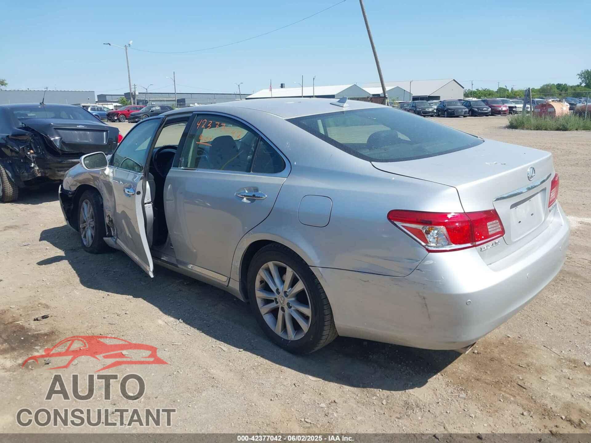 LEXUS ES 350 2012 - JTHBK1EG2C2477843