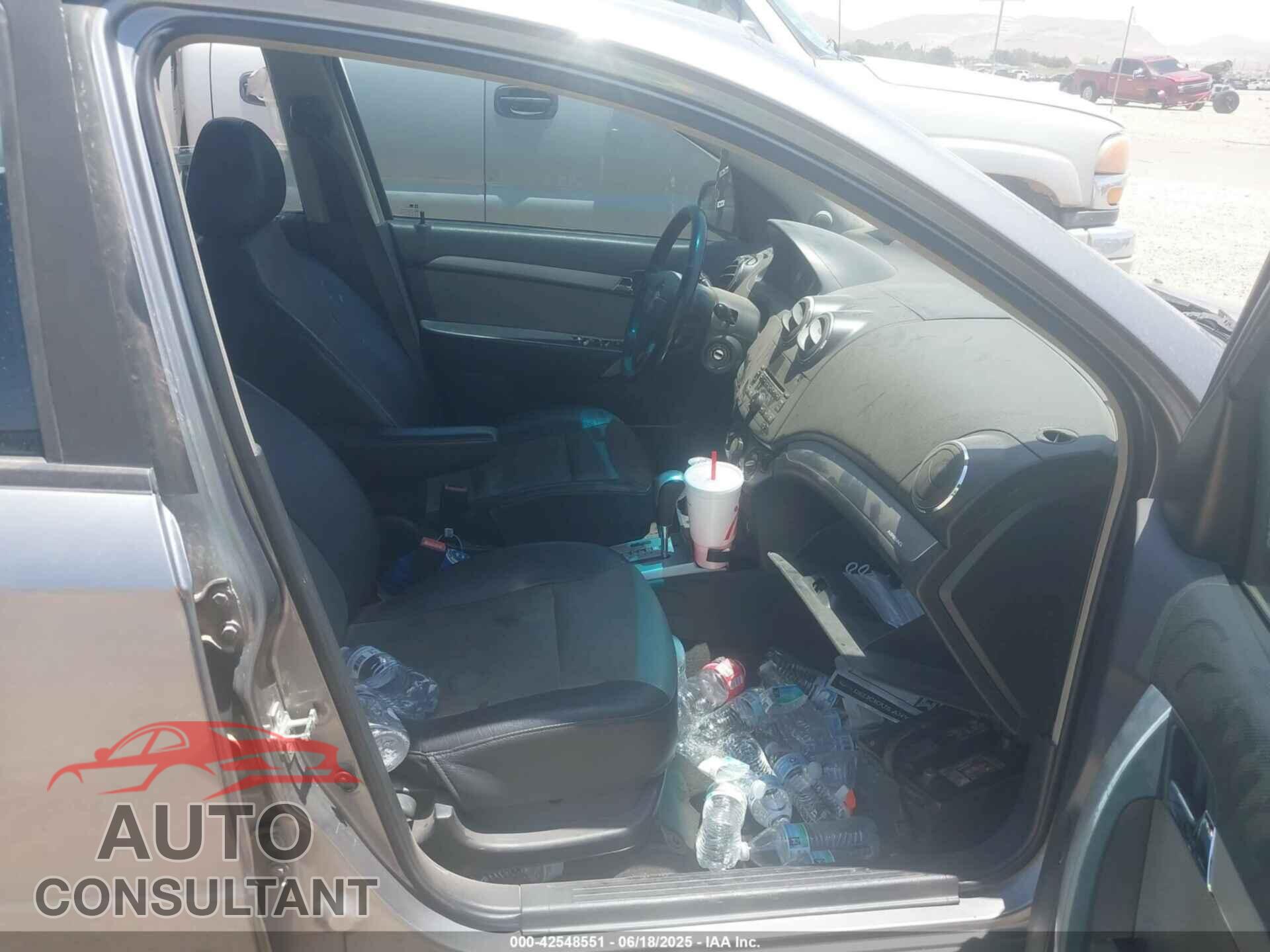 CHEVROLET AVEO 2011 - KL1TG5DE2BB247255