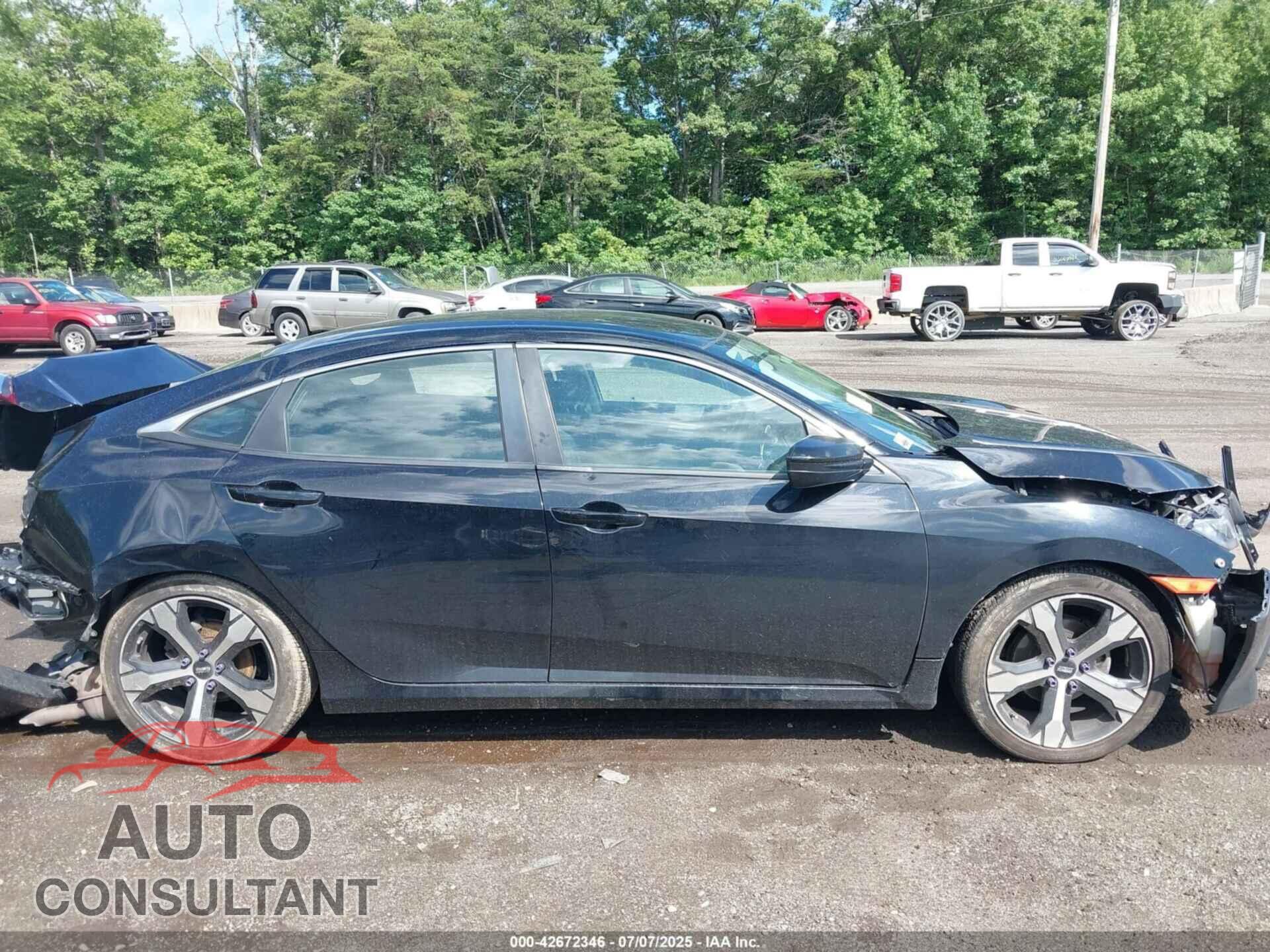 HONDA CIVIC 2017 - 19XFC2F54HE058129