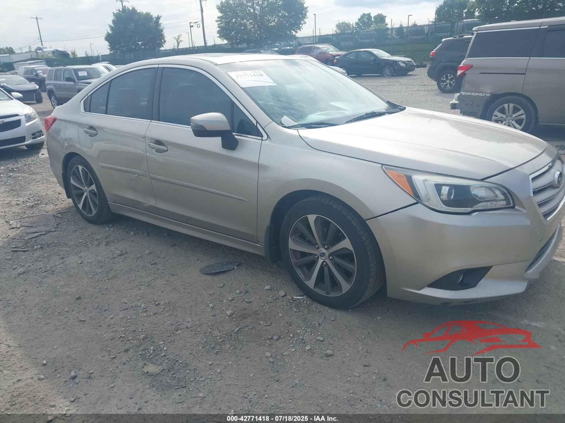 SUBARU LEGACY 2016 - 4S3BNAN60G3033344