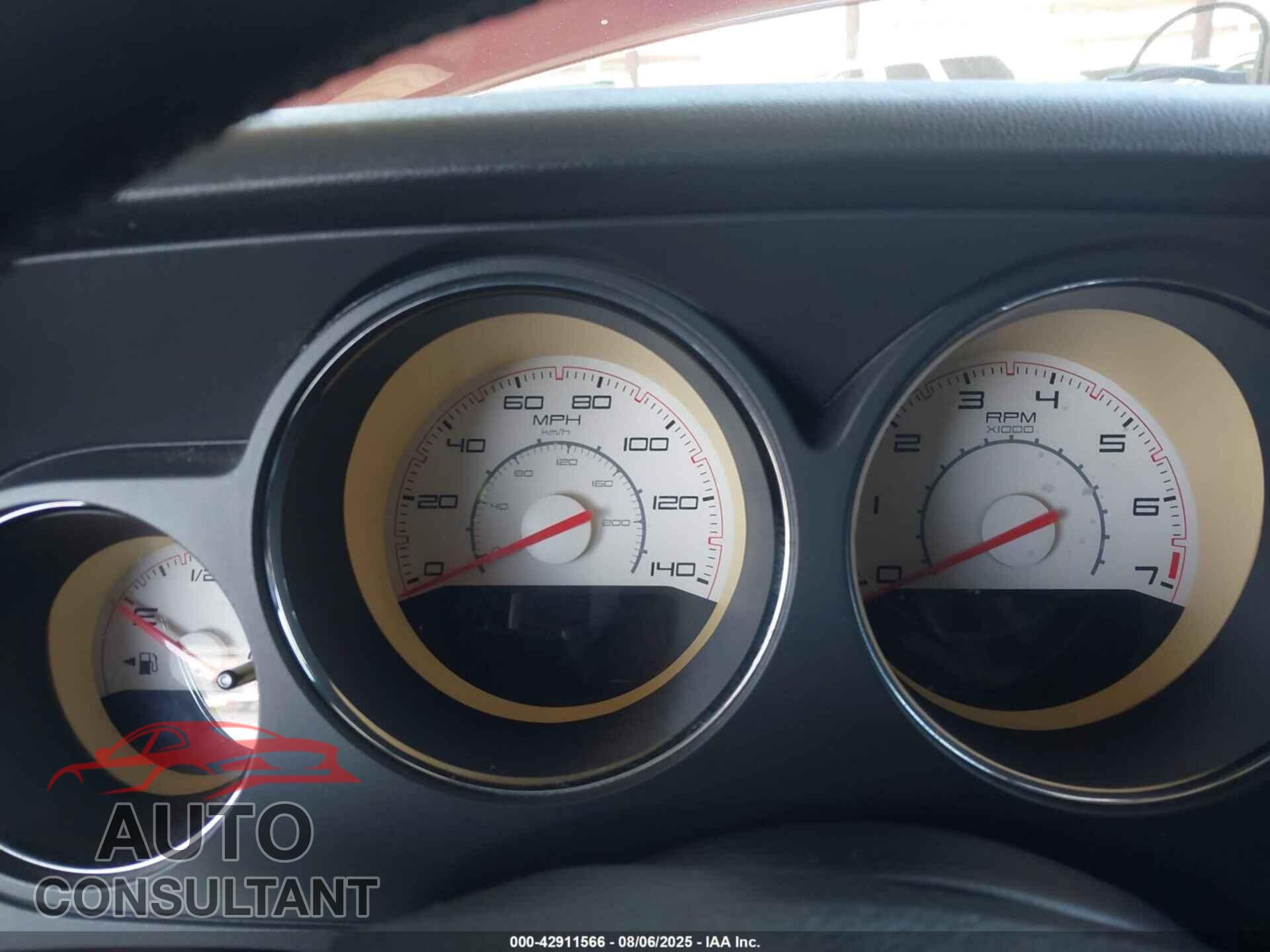 DODGE CHALLENGER 2012 - 2C3CDYAG2CH235712