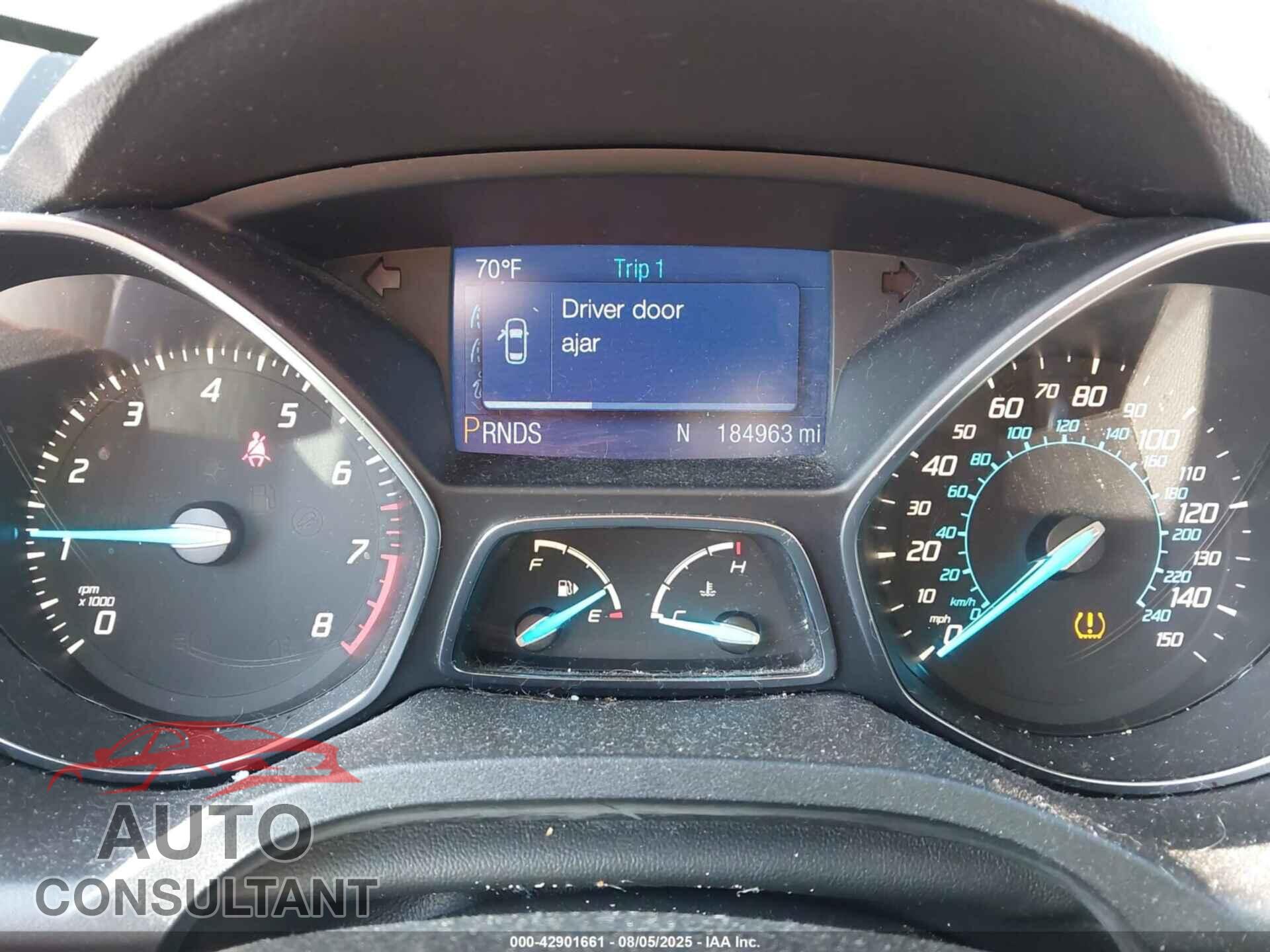 FORD ESCAPE 2013 - 1FMCU0F71DUA09063