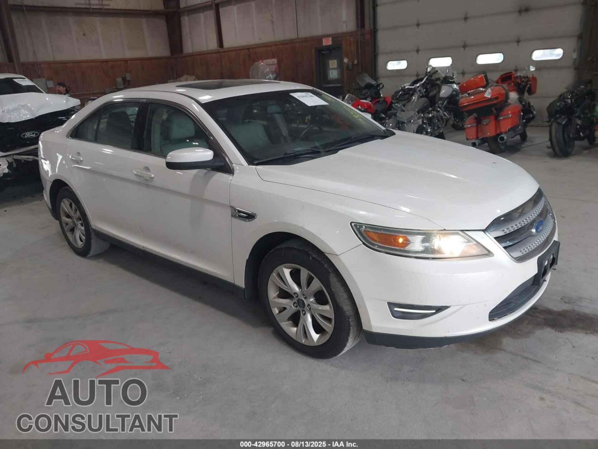 FORD TAURUS 2012 - 1FAHP2HW4CG141772