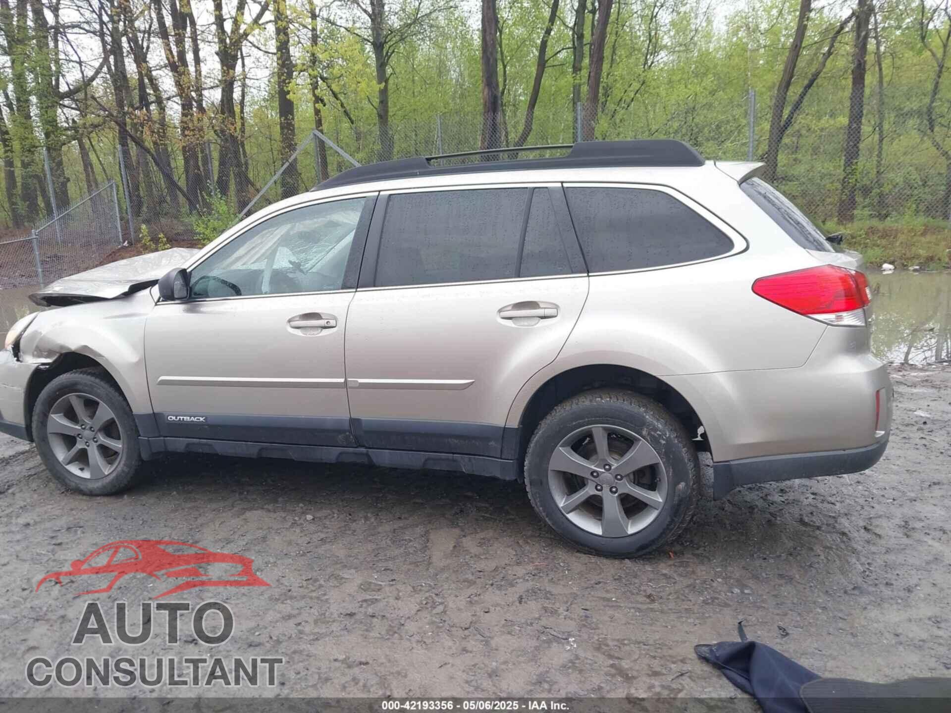 SUBARU OUTBACK 2014 - 4S4BRBCC2E3264564