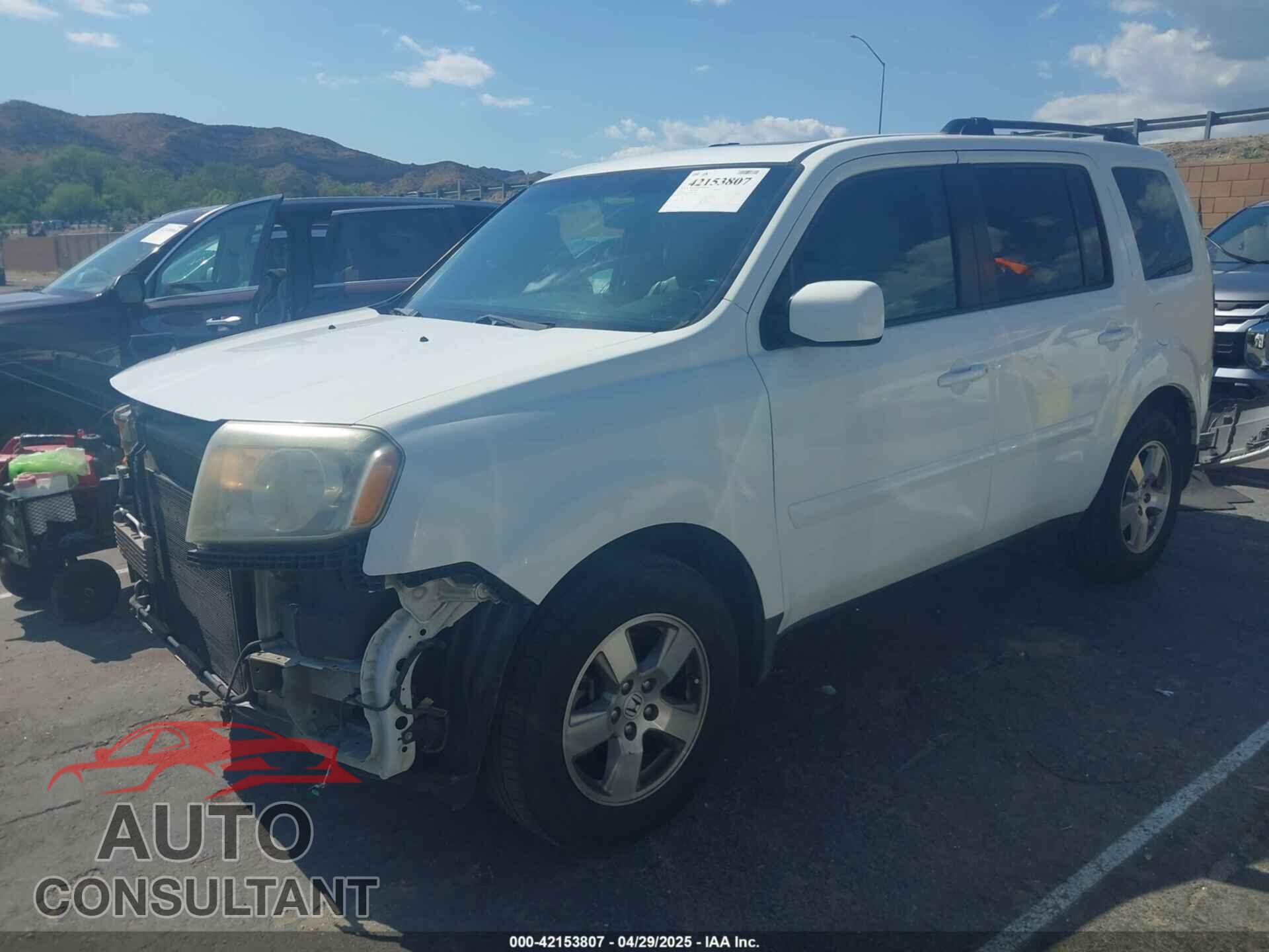 HONDA PILOT 2011 - 5FNYF3H57BB036288