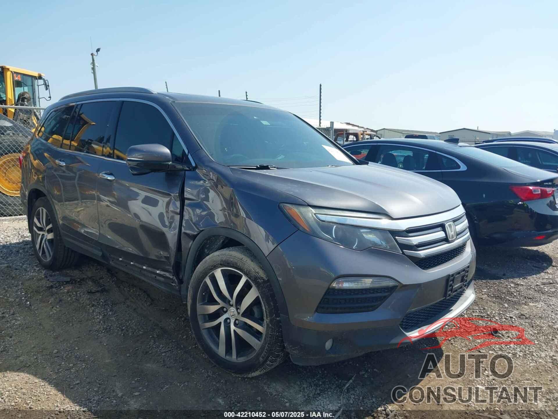 HONDA PILOT 2017 - 5FNYF5H93HB035503