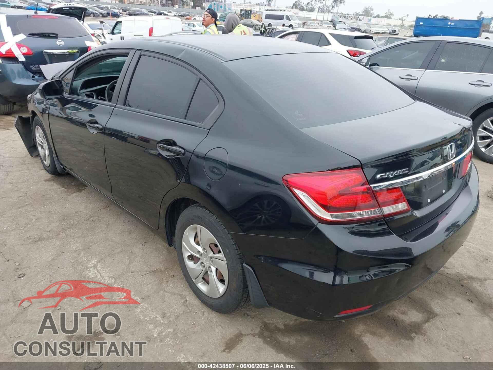 HONDA CIVIC 2014 - 19XFB2F57EE012003