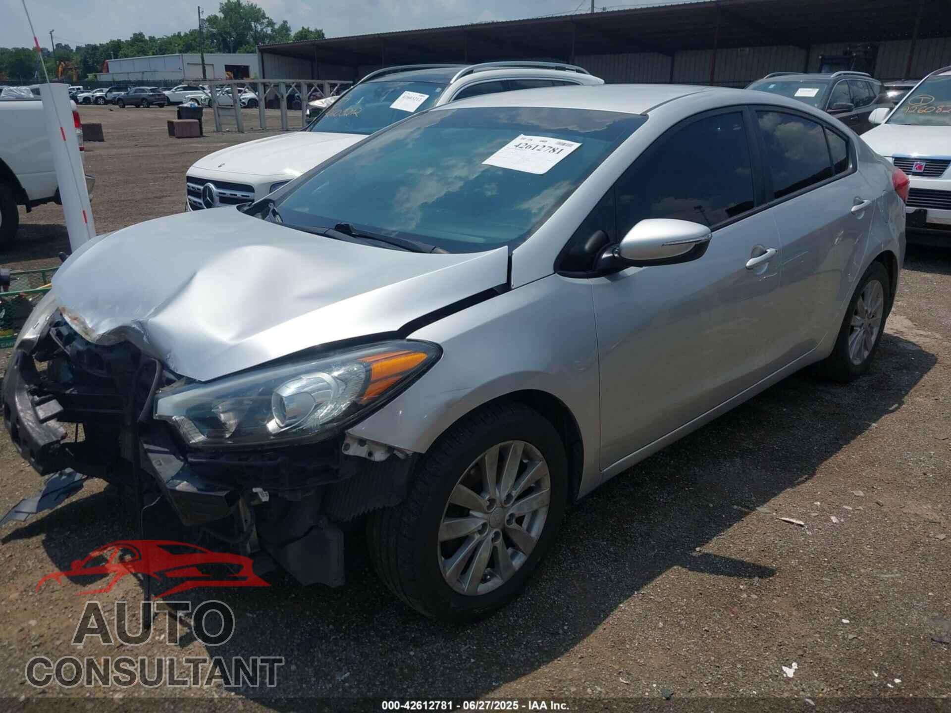 KIA FORTE 2014 - KNAFX4A6XE5243368