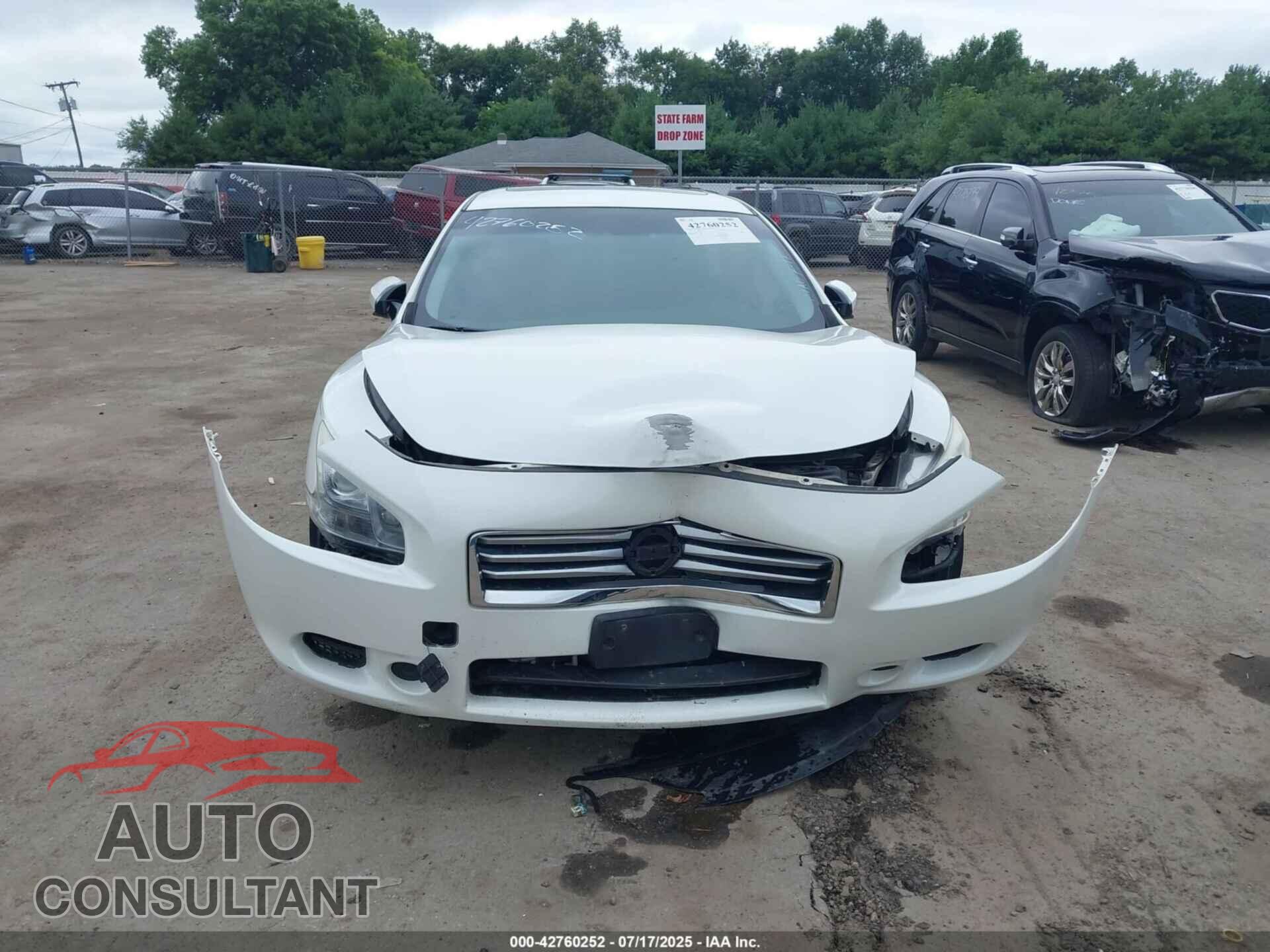 NISSAN MAXIMA 2013 - 1N4AA5AP9DC823322