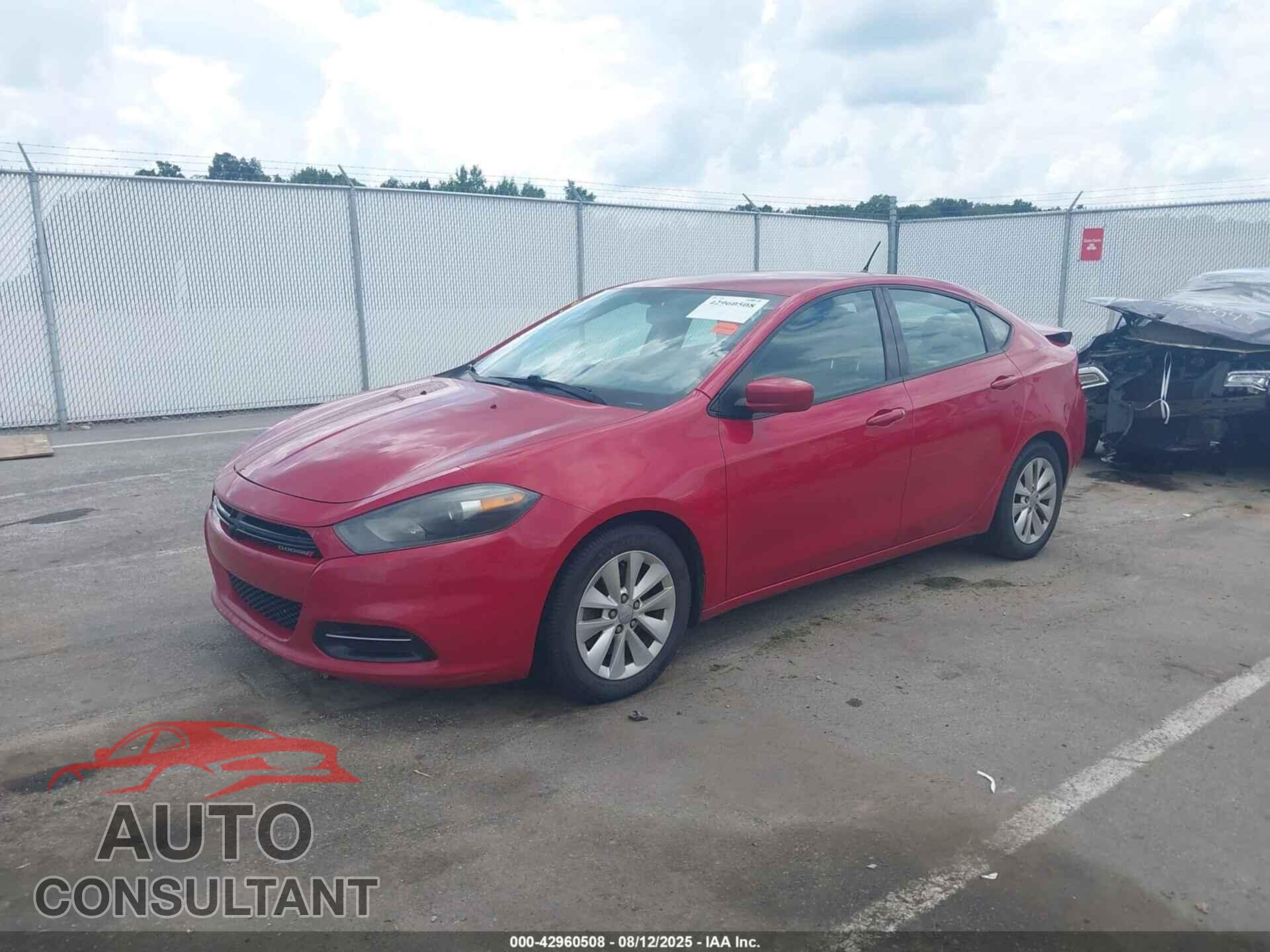 DODGE DART 2014 - 1C3CDFBB4ED677799