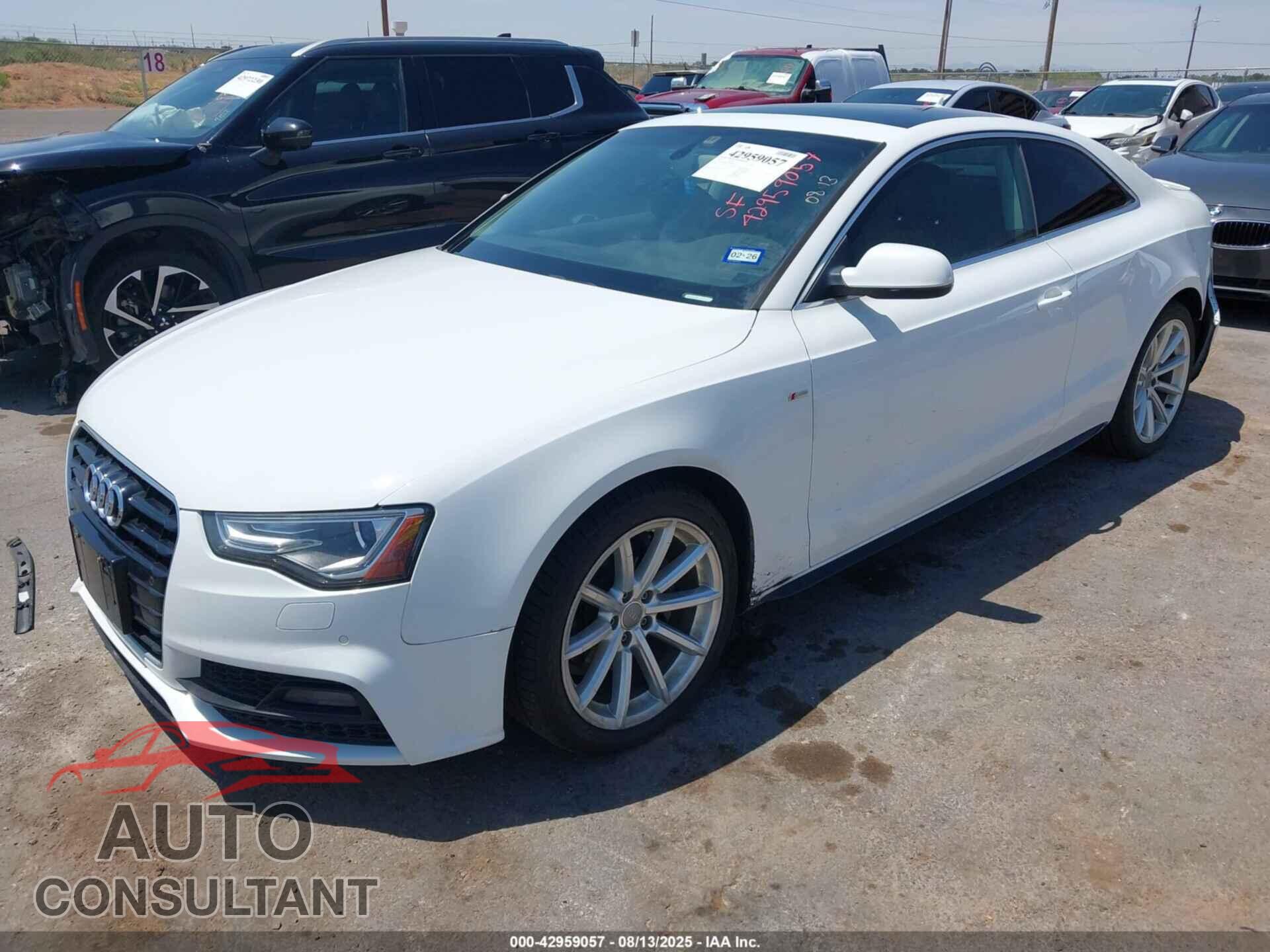 AUDI A5 2017 - WAUD2AFR7HA001477