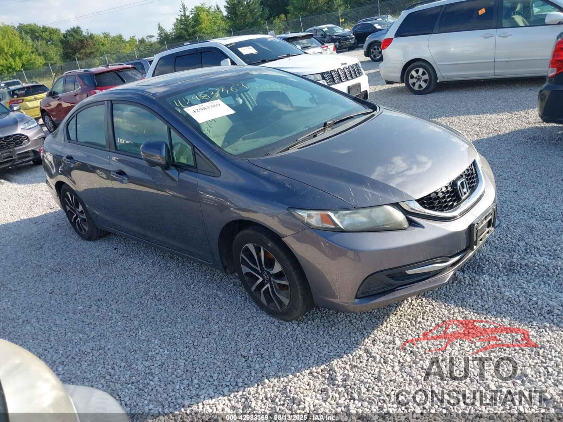 HONDA CIVIC 2015 - 19XFB2F8XFE005445