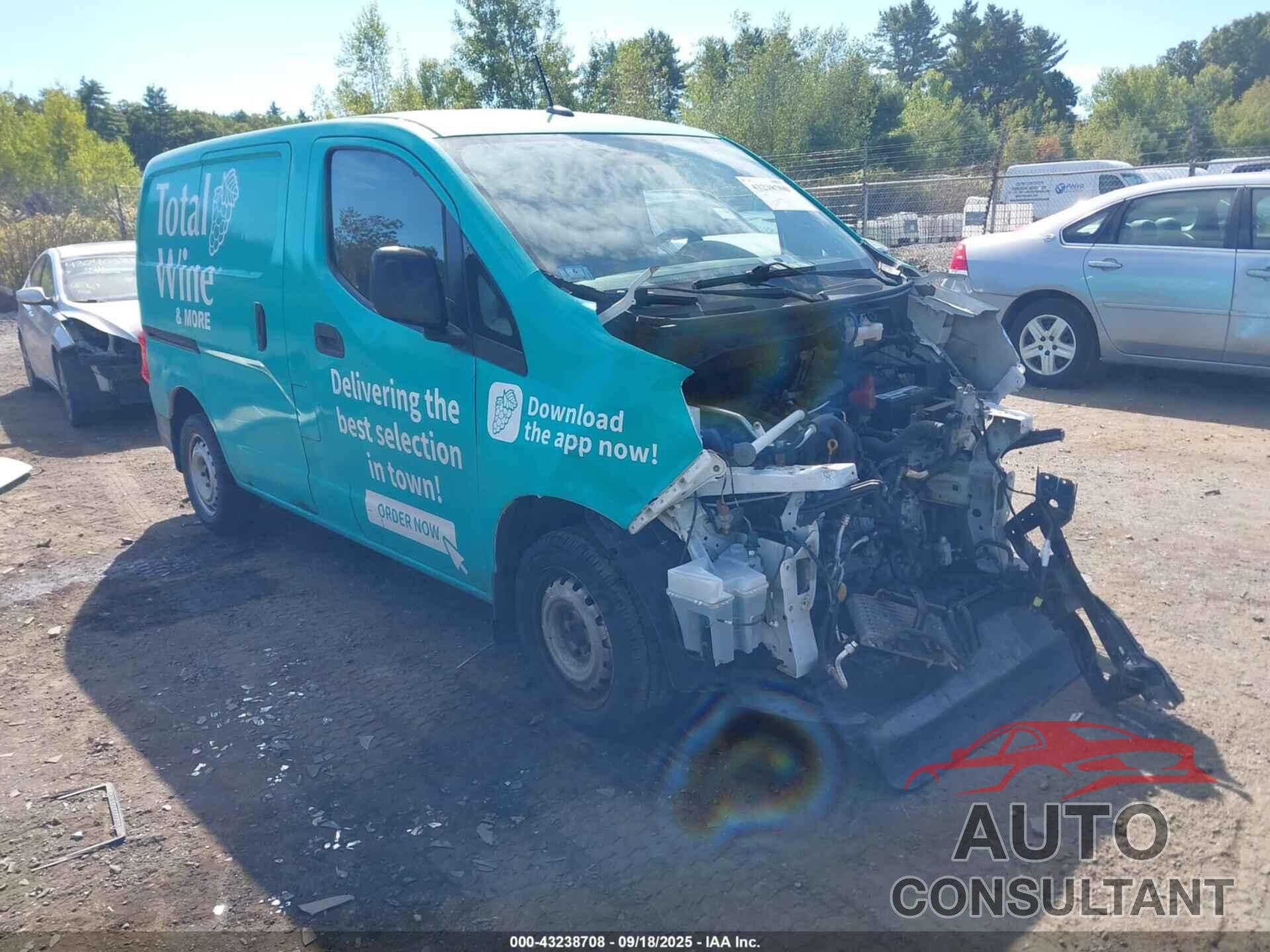 NISSAN NV200  CARGO 2020 - 3N6CM0KN8LK698524