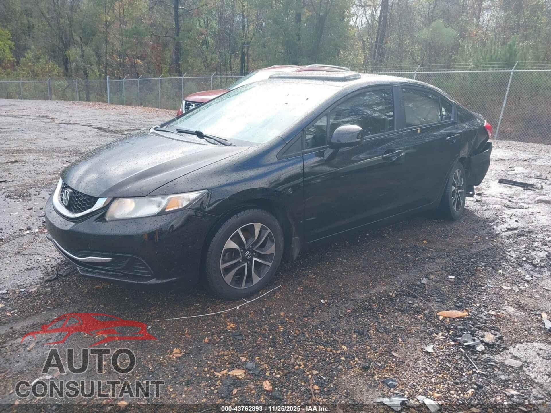 HONDA CIVIC 2013 - 19XFB2F89DE053452