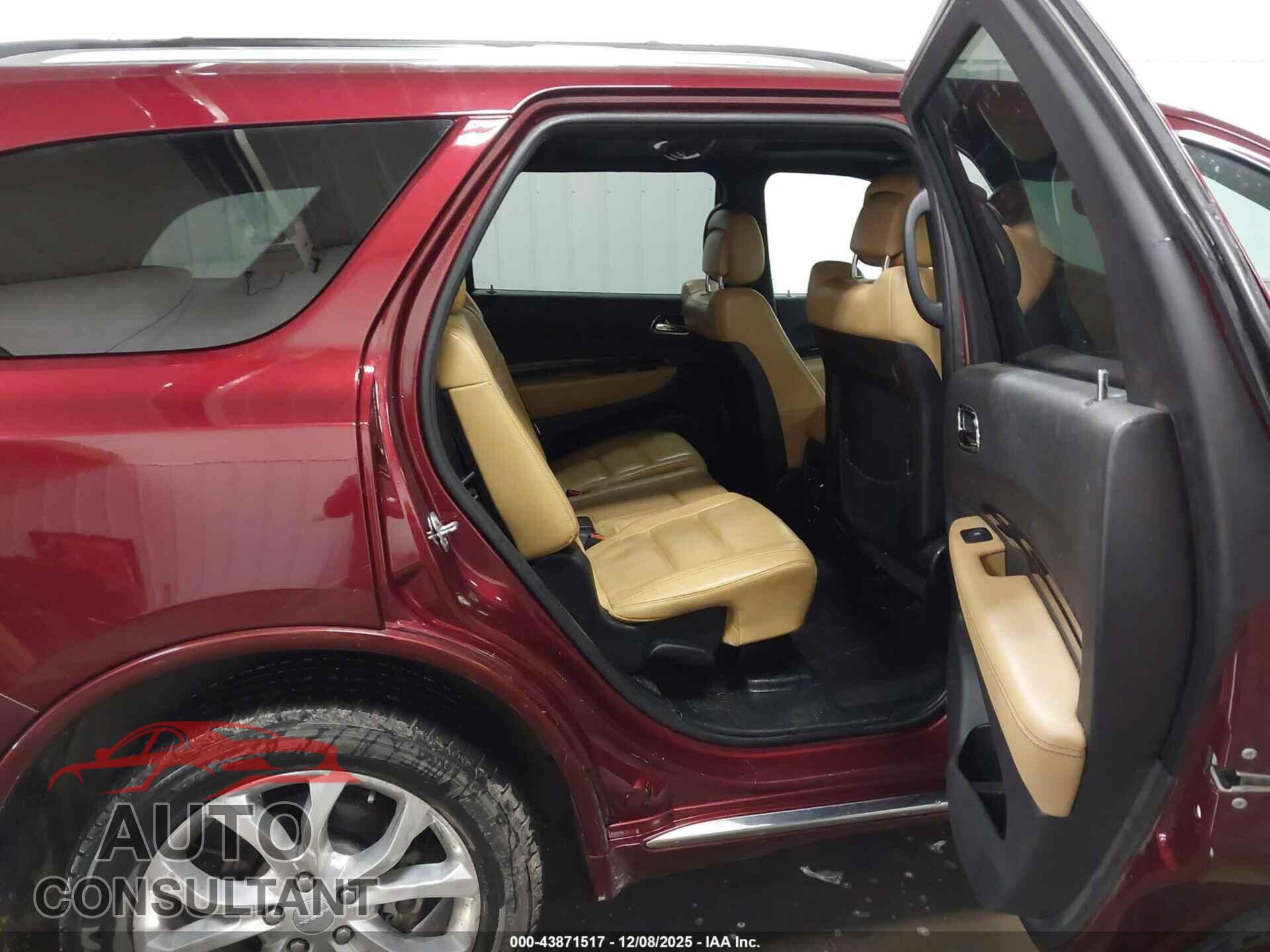 DODGE DURANGO 2017 - 1C4RDJEG6HC775310