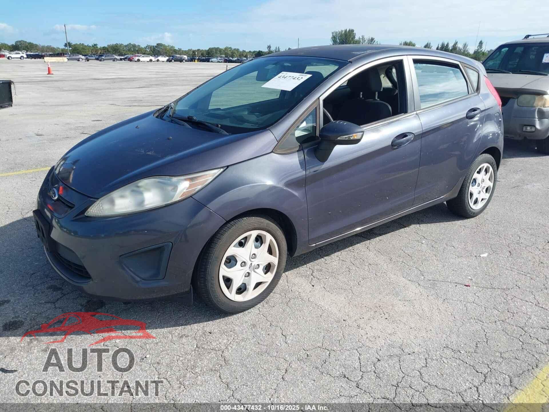 FORD FIESTA 2013 - 3FADP4EJ9DM150266
