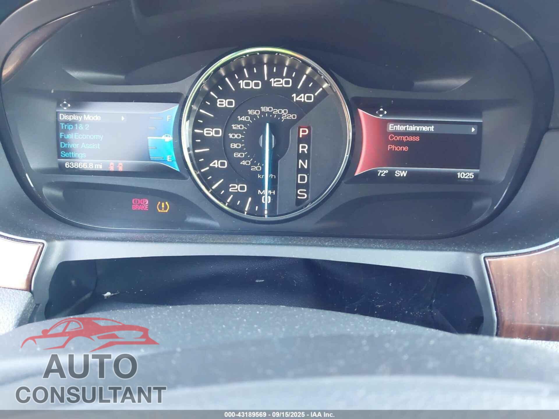 FORD EDGE 2014 - 2FMDK4KC3EBA45137