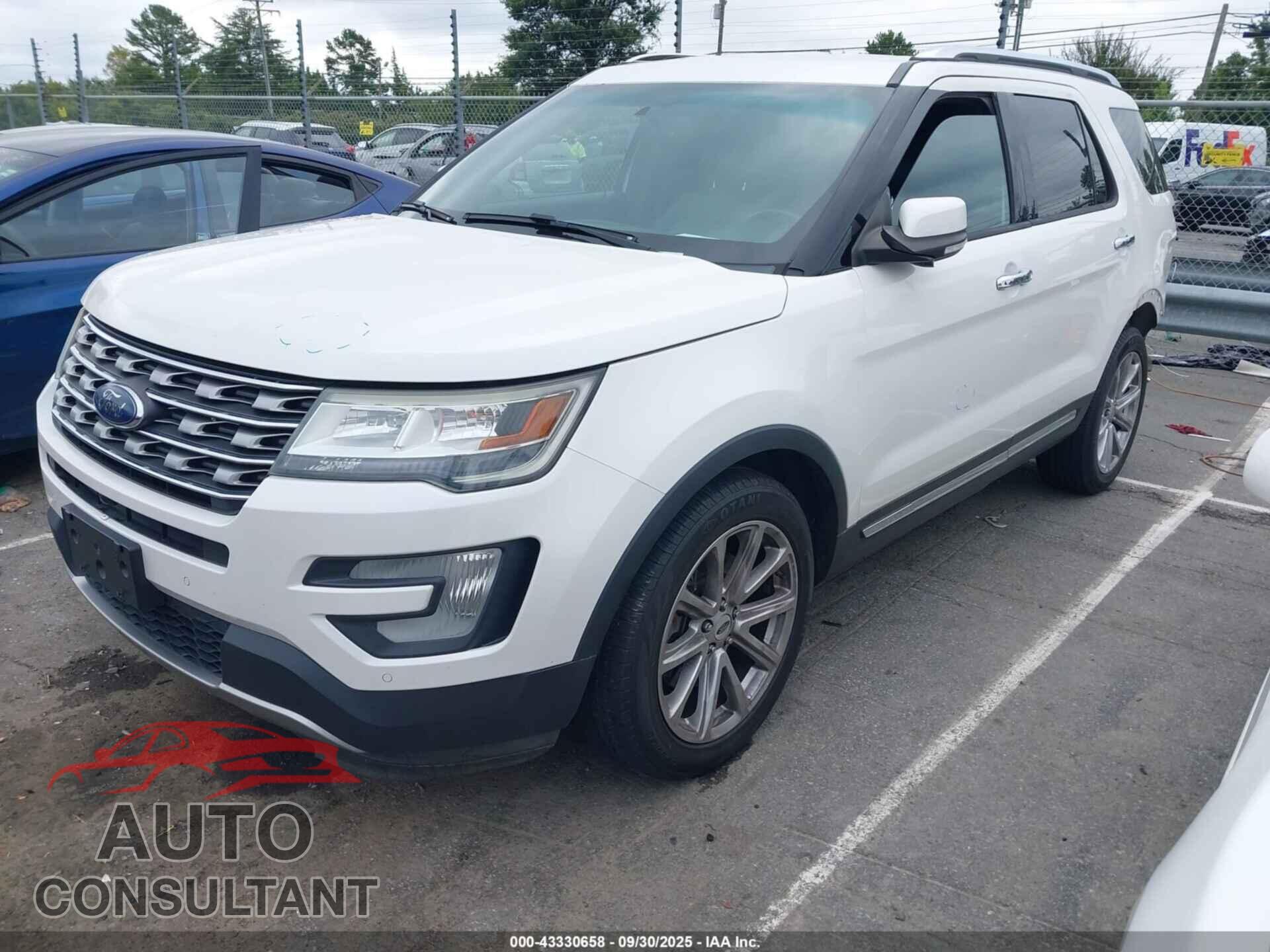 FORD EXPLORER 2016 - 1FM5K8F87GGB98164