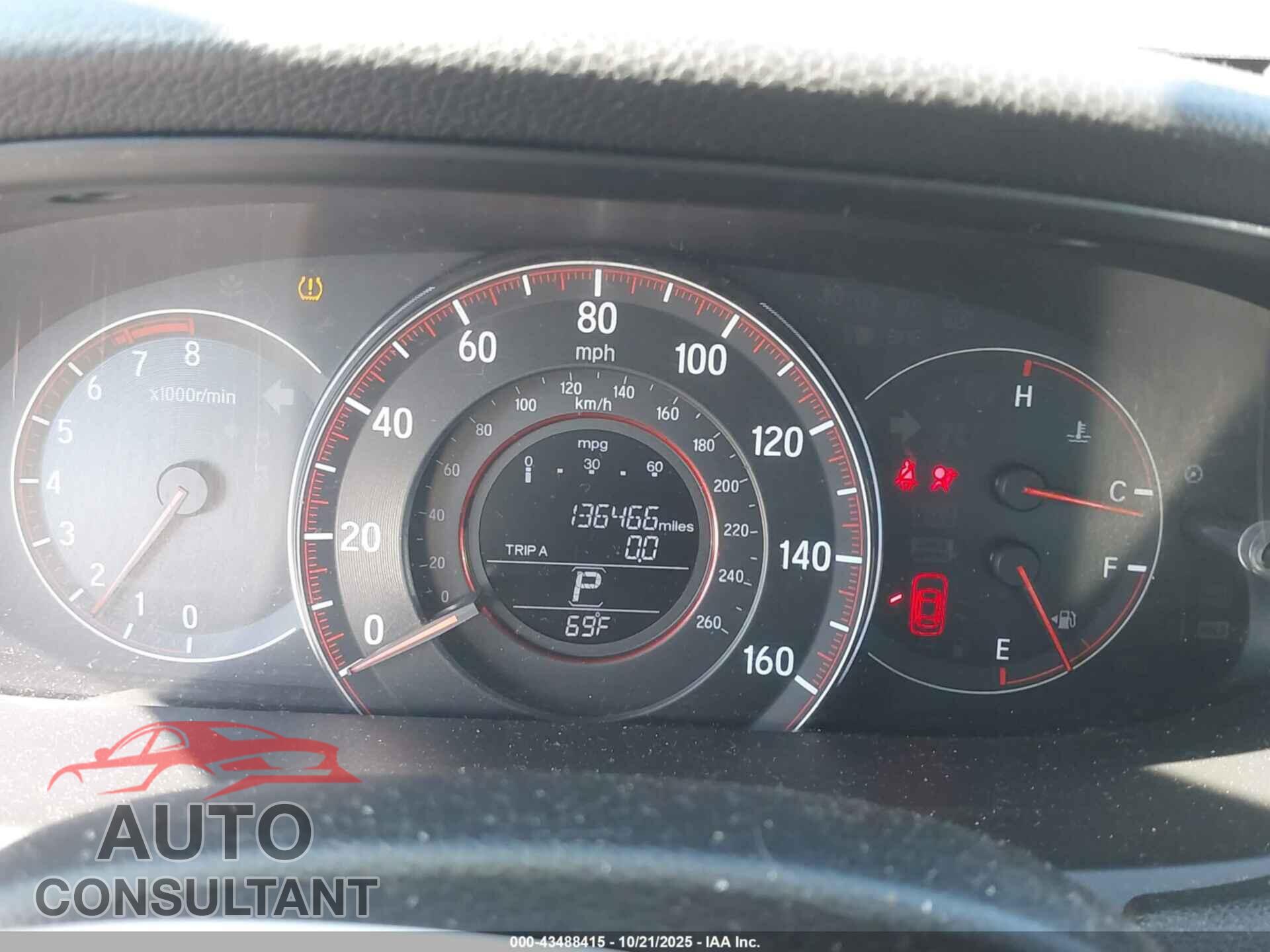 HONDA ACCORD 2017 - 1HGCR2F57HA058731