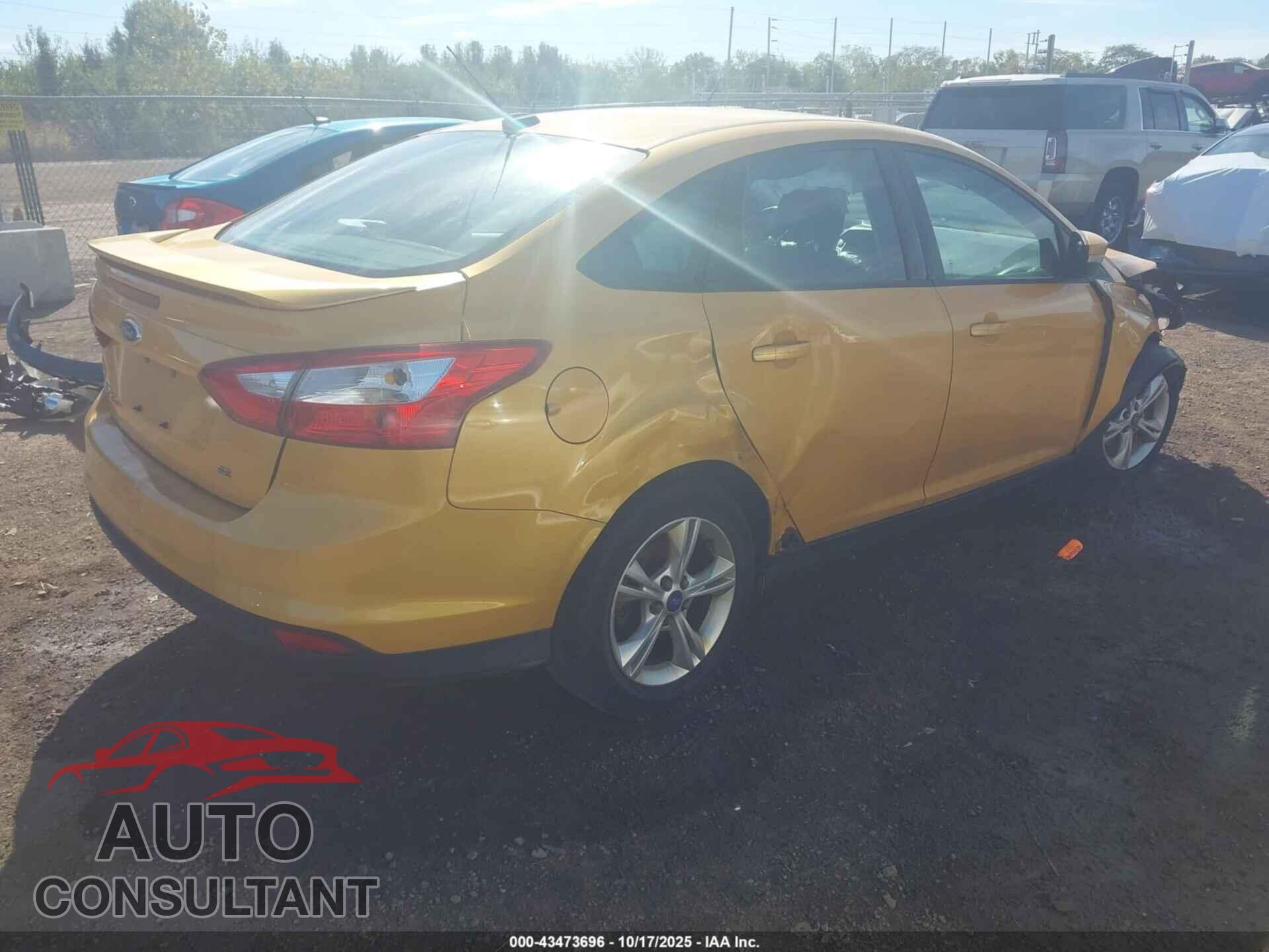 FORD FOCUS 2012 - 1FAHP3F2XCL268605