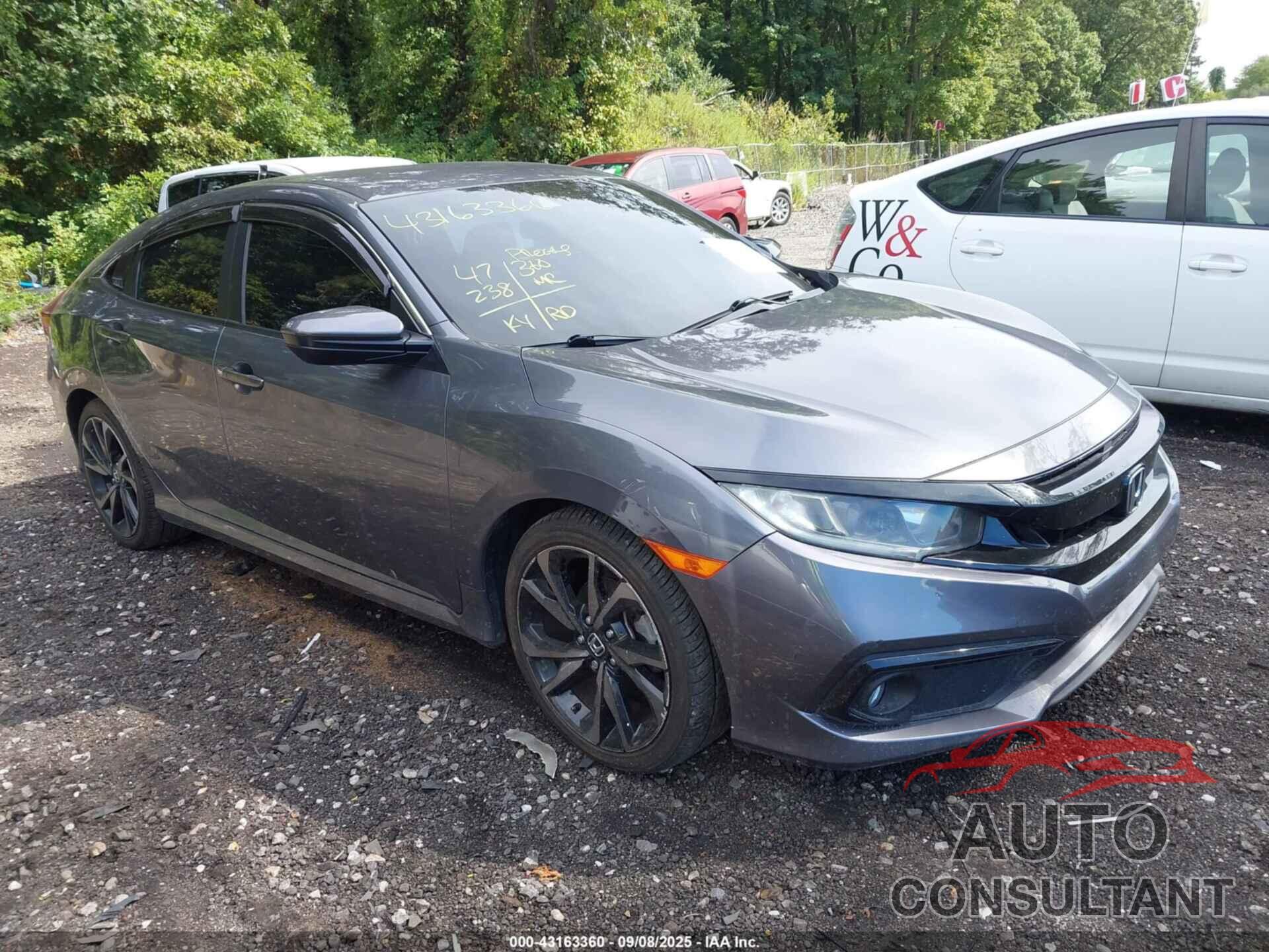 HONDA CIVIC 2020 - 2HGFC2F81LH524155