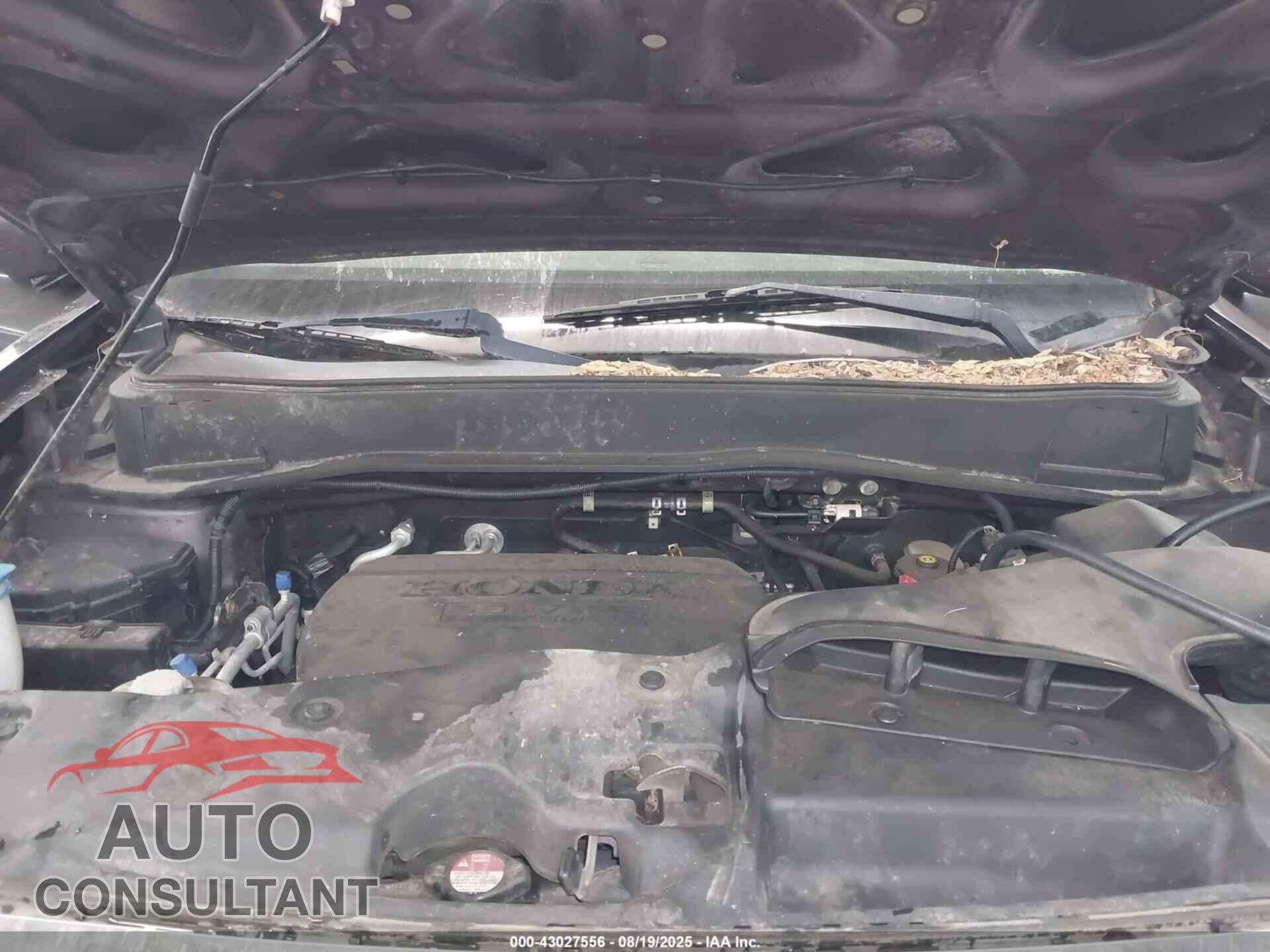 HONDA PILOT 2012 - 5FNYF4H52CB083011