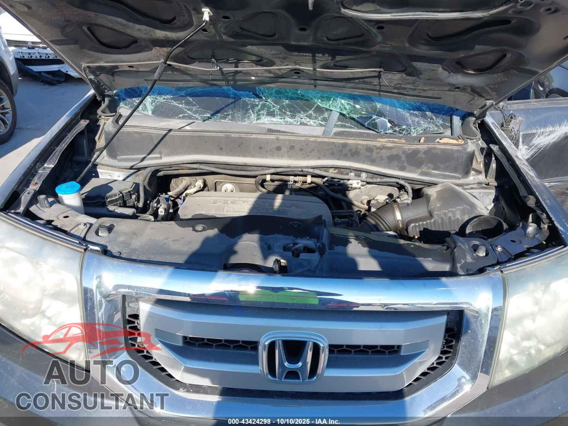 HONDA PILOT 2011 - 5FNYF3H92BB036010